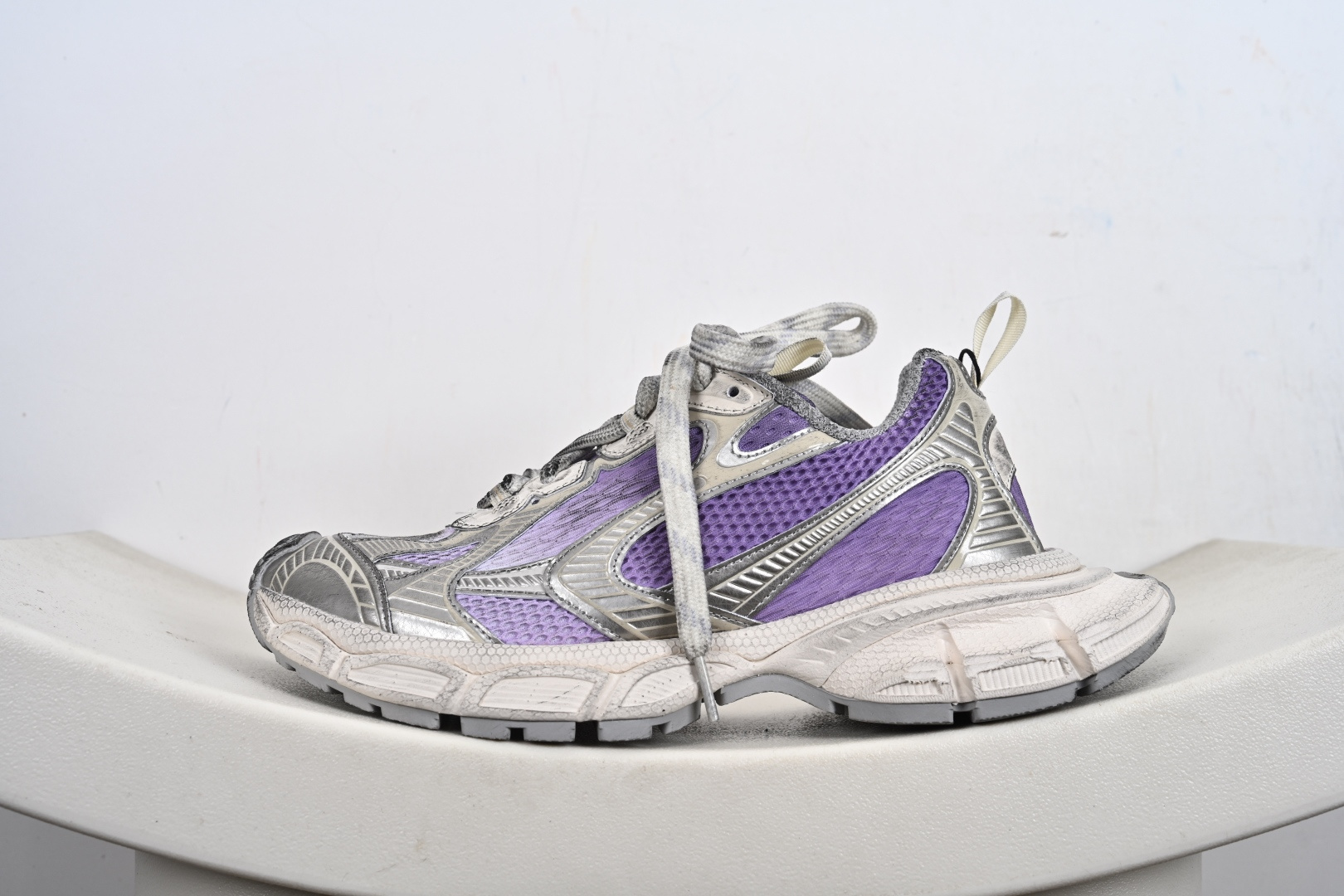 350 喷彩渐变Balenciaga 巴黎世家 3XL 灰紫 734731 W3XGM 5590