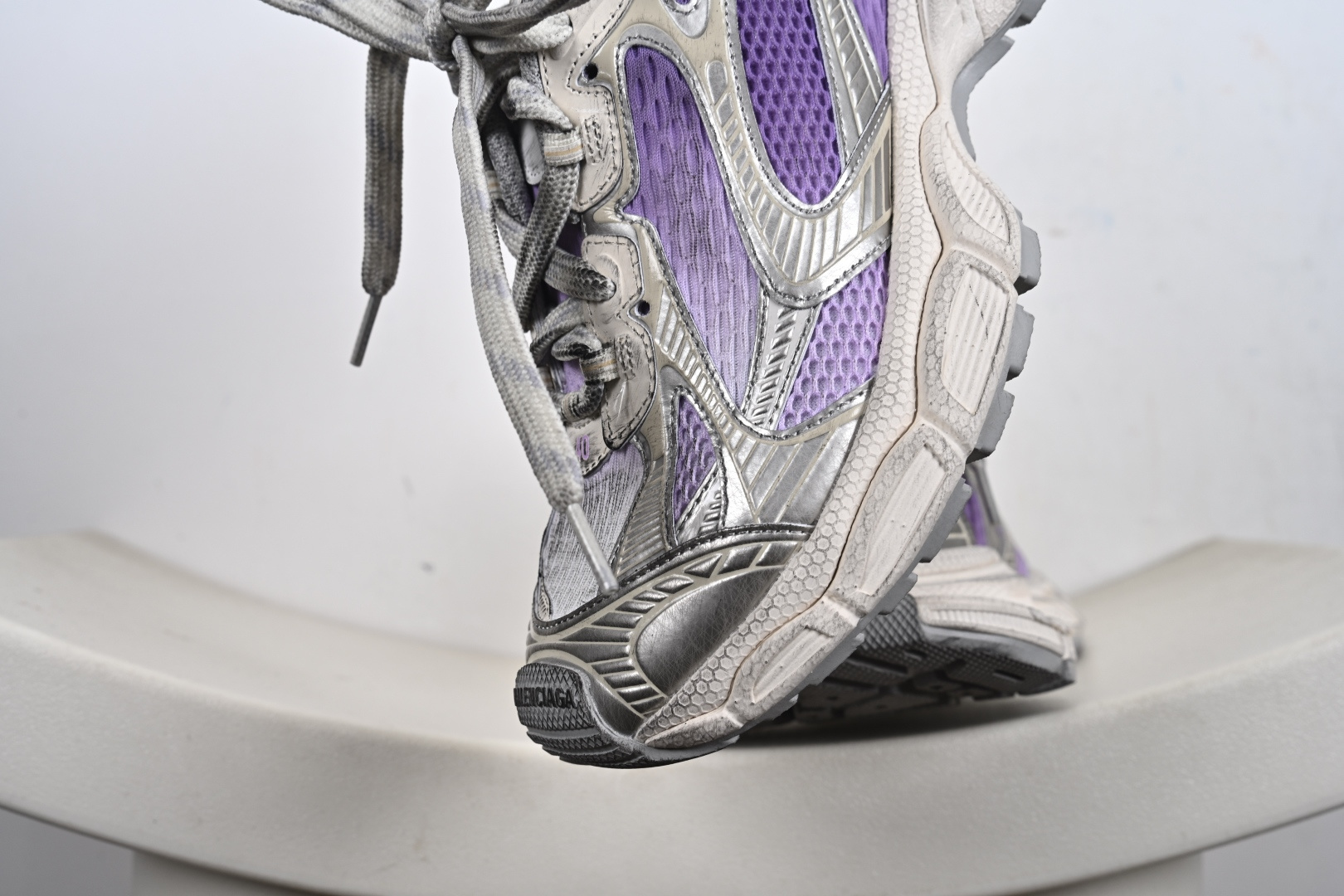 350 喷彩渐变Balenciaga 巴黎世家 3XL 灰紫 734731 W3XGM 5590