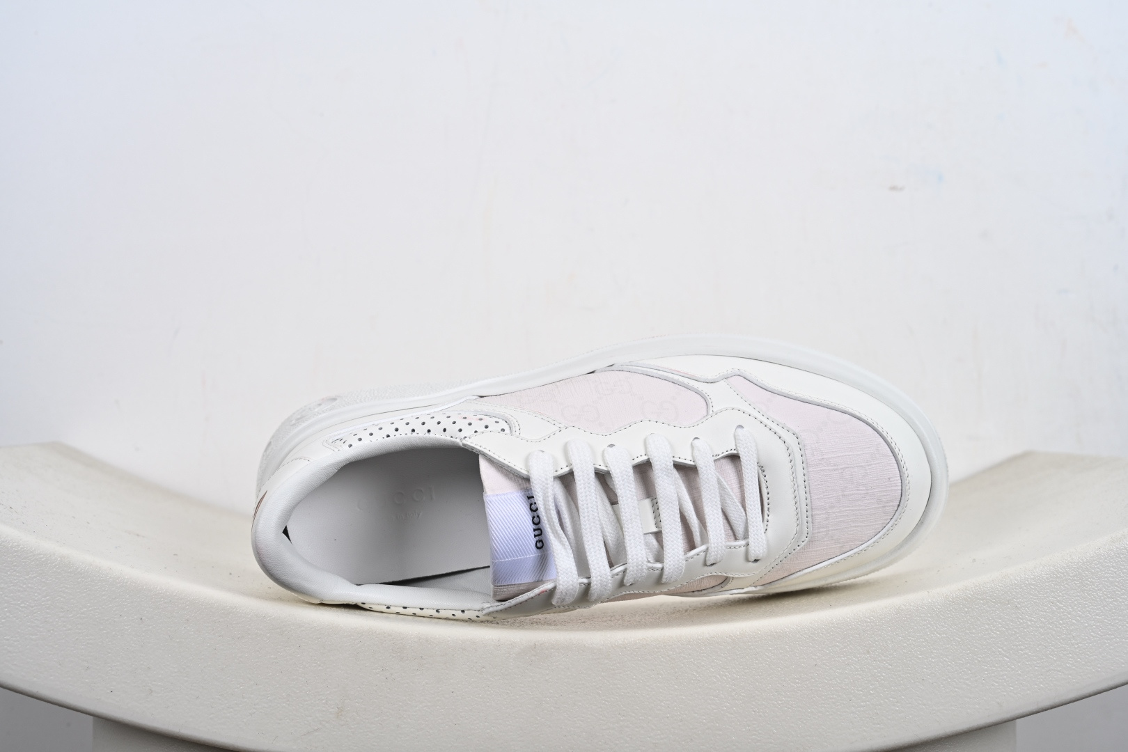 300 意大利时装奢饰品牌·古驰Gucci Screener GG Wayne Low 韦恩溶解系列经典原型复古百搭做旧老爹厚底板鞋 431942