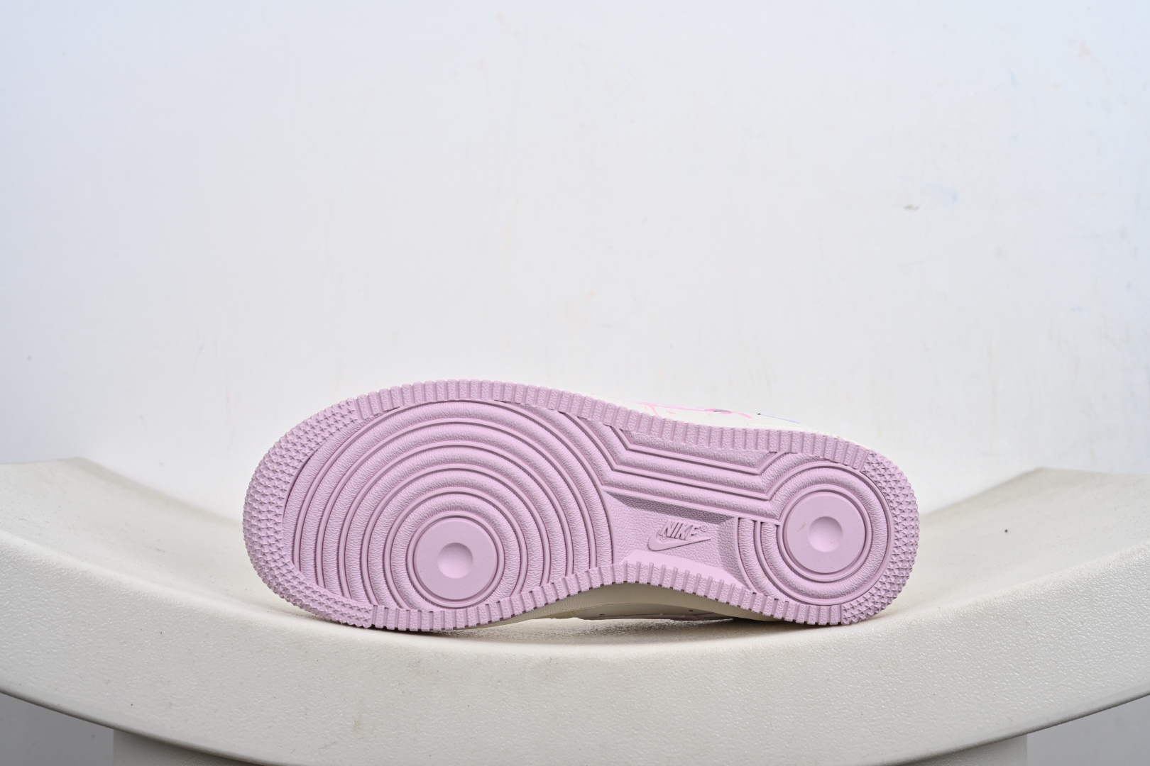 手绘涂鸦“紫粉甜绘”Nike Air Force 1 “Purple Pink Sweet Painting”空军一号定制板鞋 FB1839-122