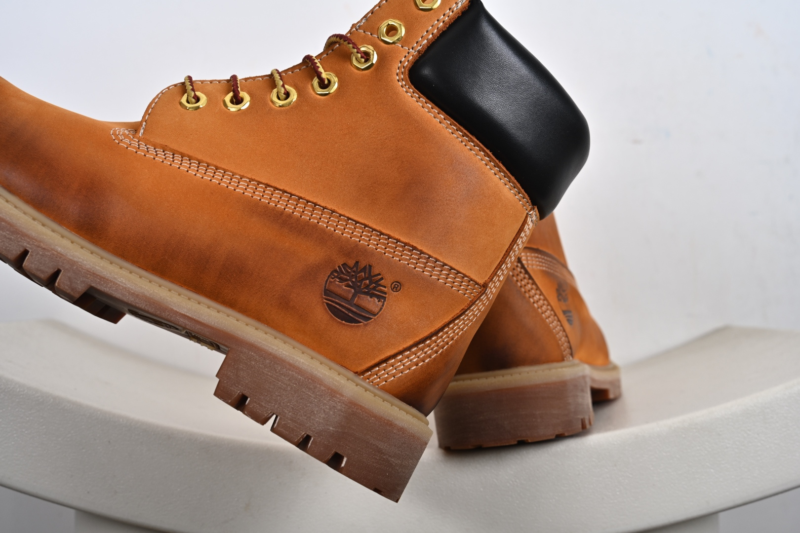 280 Timberland添柏岚 Premium 皮革 耐磨增高舒适 高筒户外靴 TB 010061 713