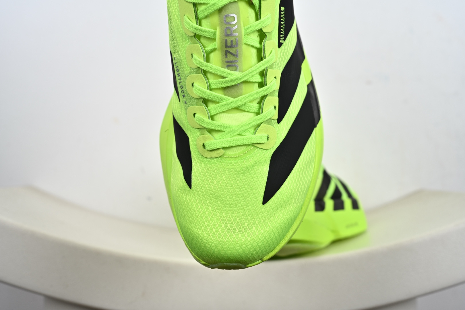 NO.1纯原Adidas Adizero Adios Pro 4 M竞训跑步鞋 银红色 JR6364