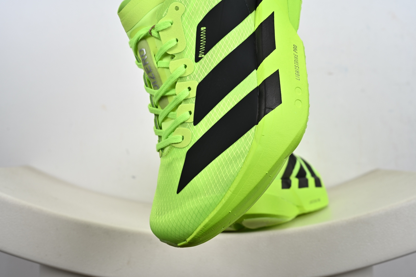 NO.1纯原Adidas Adizero Adios Pro 4 M竞训跑步鞋 银红色 JR6364
