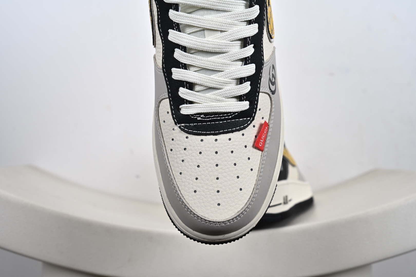 定制版Gucci x Nk Air Force 1’07 定制配色 古驰联名 空军一号经典低帮休闲百搭板鞋 DF0188-104