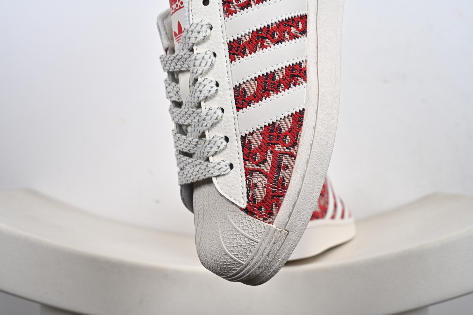 adidas Gazelle INdoor 定制贝壳头 三叶草休闲防滑耐磨低帮板鞋 JY8915