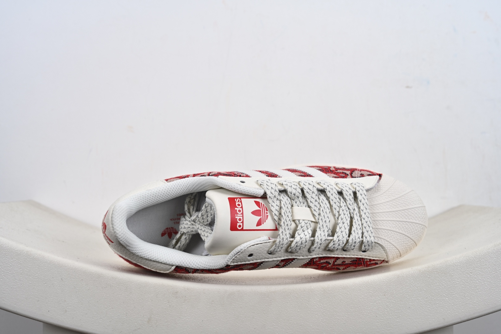 adidas Gazelle INdoor 定制贝壳头 三叶草休闲防滑耐磨低帮板鞋 JY8915