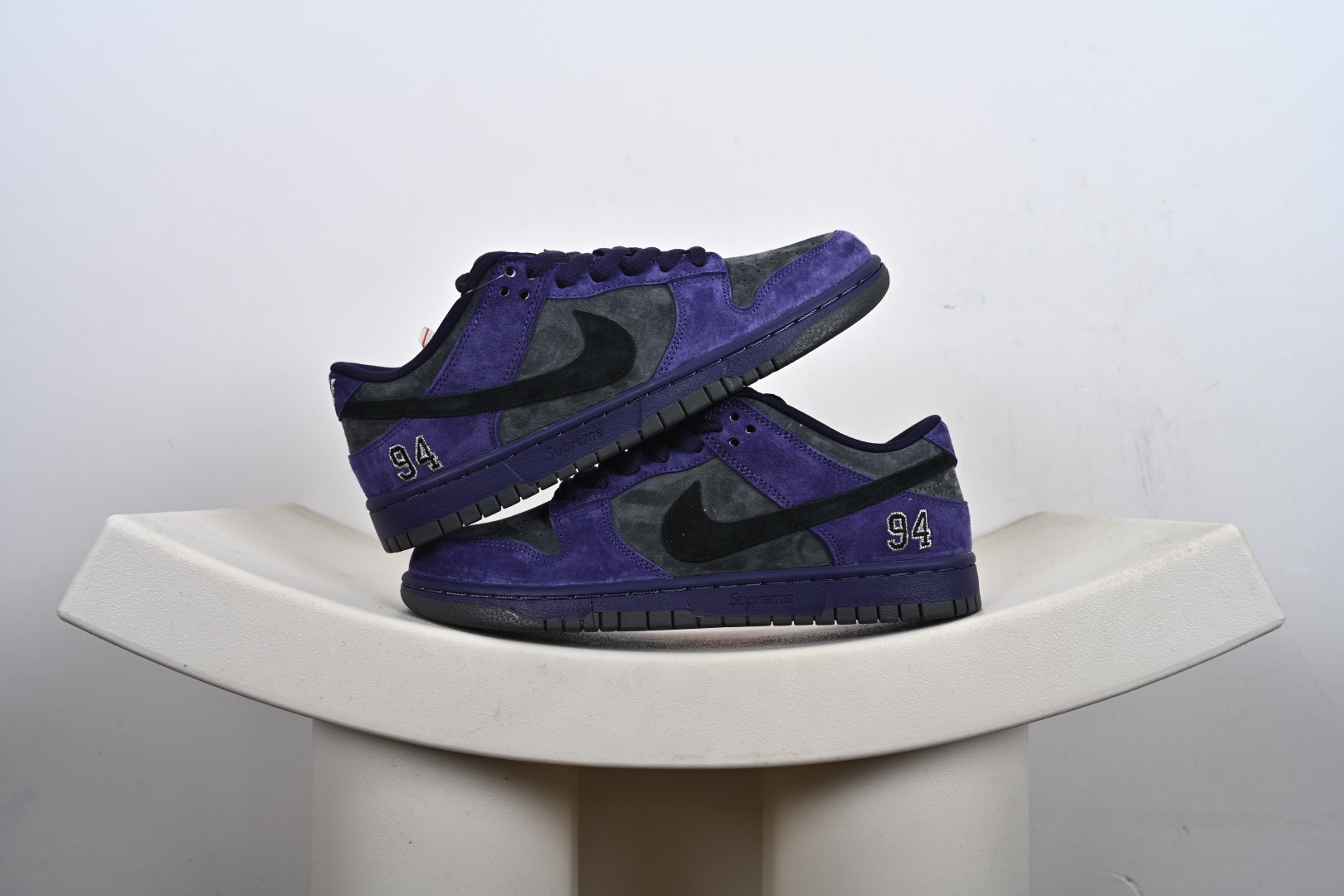 优势放店 Supreme x NK Dunk Low SUP 联名款 低帮休闲滑板鞋 国内DUNK大系列领域T0品质专业出品 原厂材料打造 原厂竖纹包装纸 鞋盒钢印可区别市面版本 平台外贸充Z 高端零售专供品质 货号:HQ8487-500 5-E7