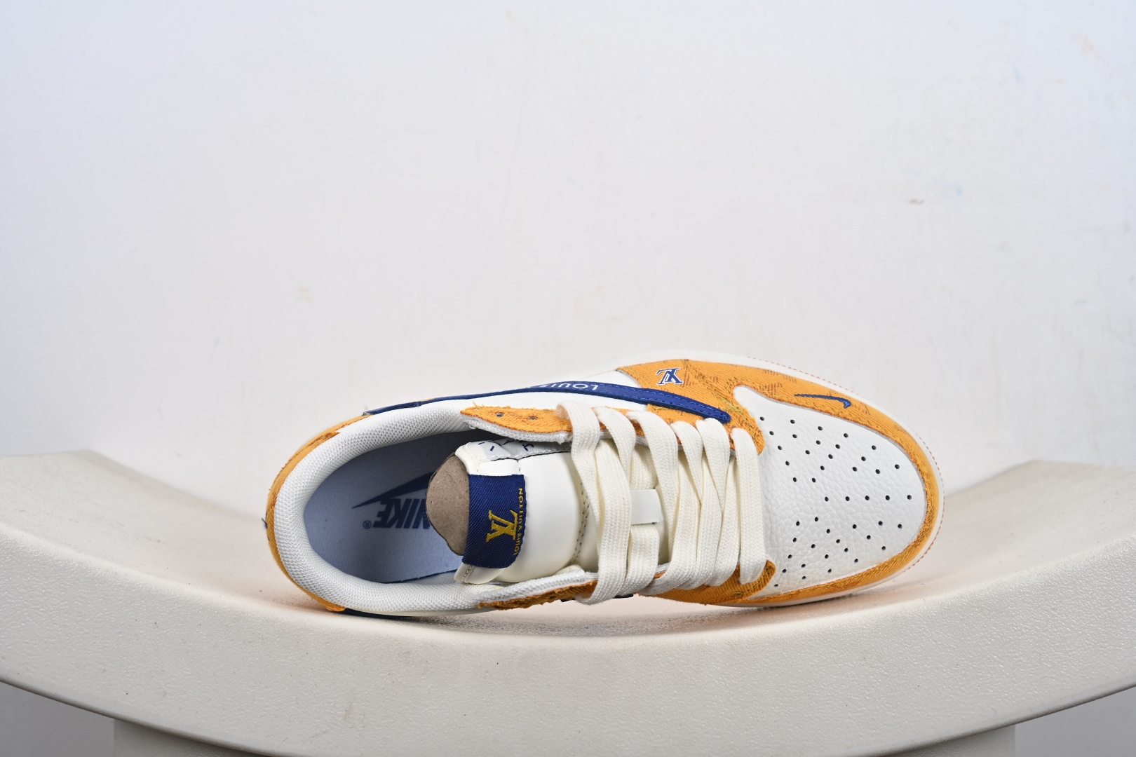 Nike Air Jordan 1 Low 定制配色 LV联名 定制AJ联名-高端定制 低帮复古文化板鞋 DZ2688-001