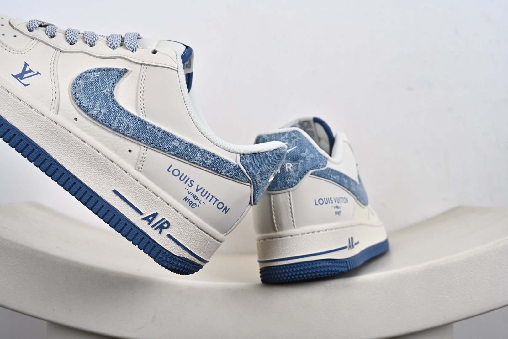 NIke Air Force 1 '07 Low “LV联名-牛仔蓝”空军一号 低帮 运动鞋 SM6668-130