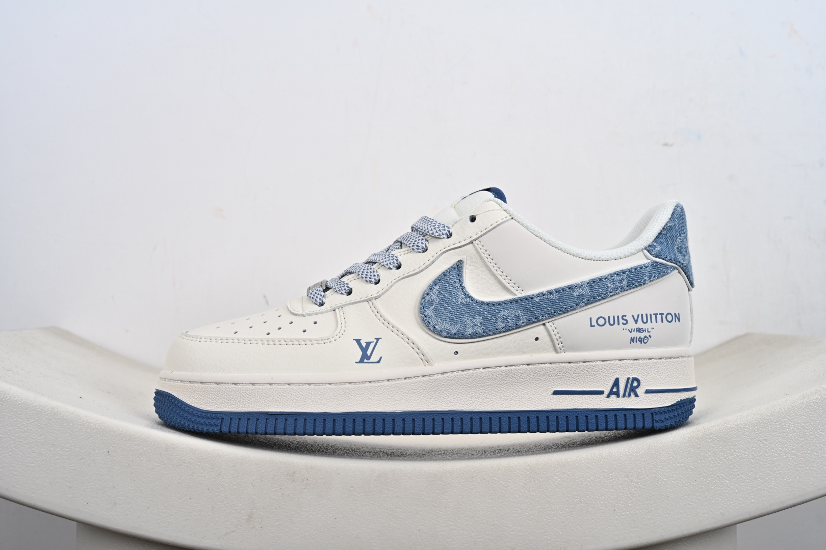 NIke Air Force 1 '07 Low “LV联名-牛仔蓝”空军一号 低帮 运动鞋 SM6668-130