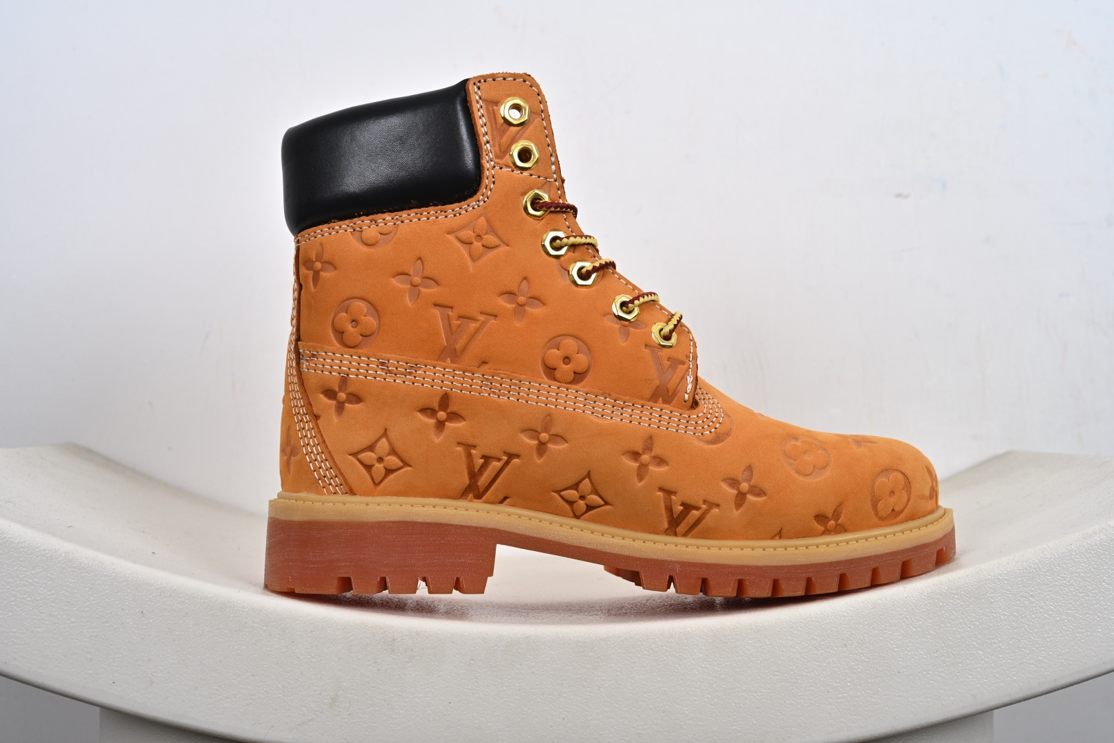 Timberland添柏岚靴子天伯伦高帮马丁靴 路易威登联名 LV路易威登 X Trainer Sneaker Low 休闲运动文化百搭板鞋