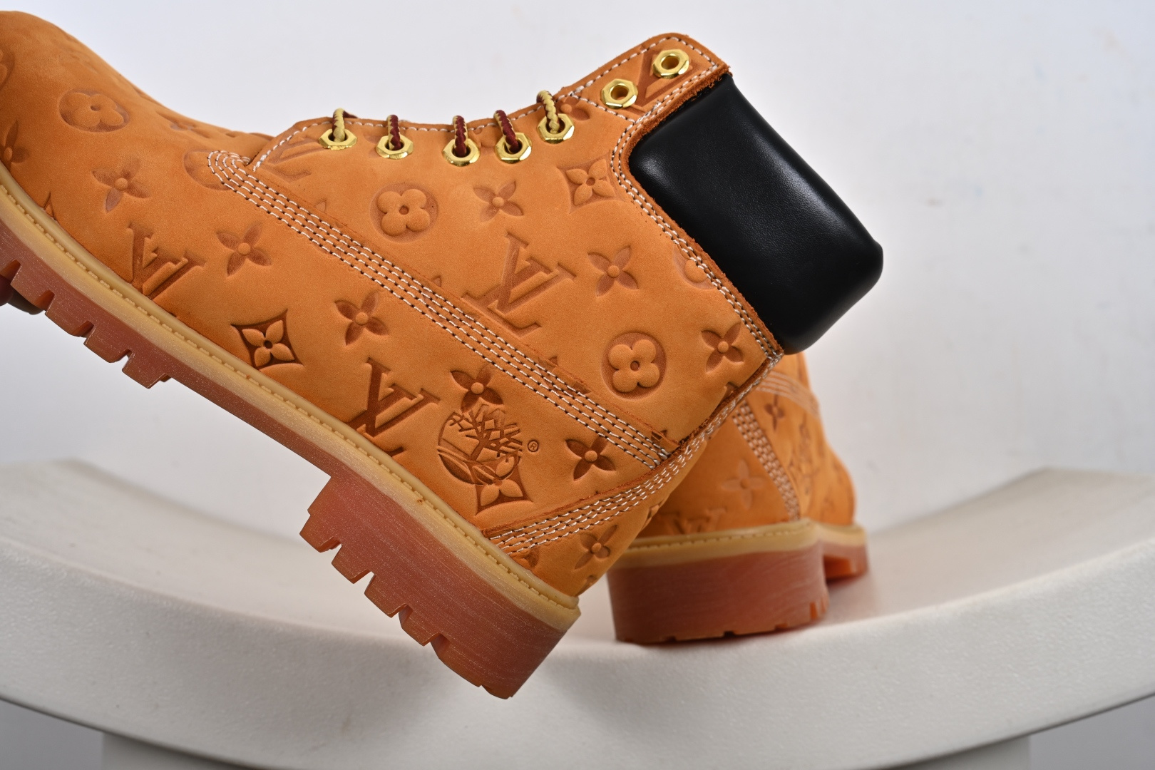 Timberland添柏岚靴子天伯伦高帮马丁靴 路易威登联名 LV路易威登 X Trainer Sneaker Low 休闲运动文化百搭板鞋