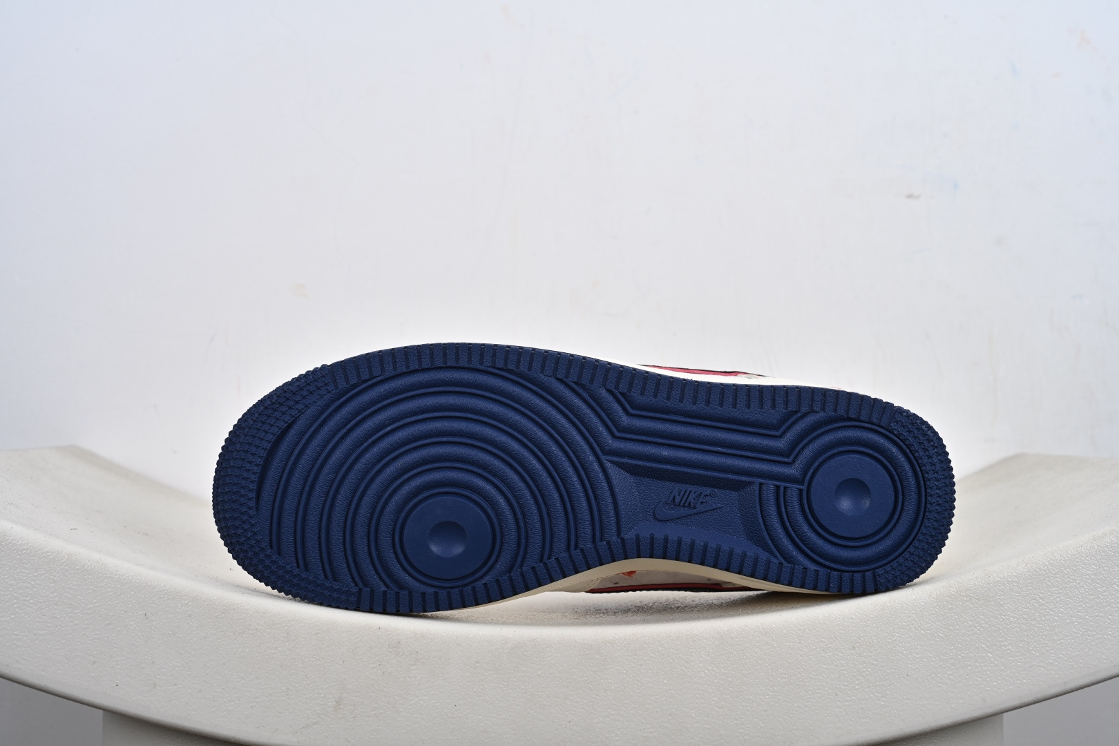 定制版NIke Air Force 1 '07 Low “SUP联名--白红蓝三小勾” 空军一号低帮 运动鞋 休闲鞋 DD1982-328