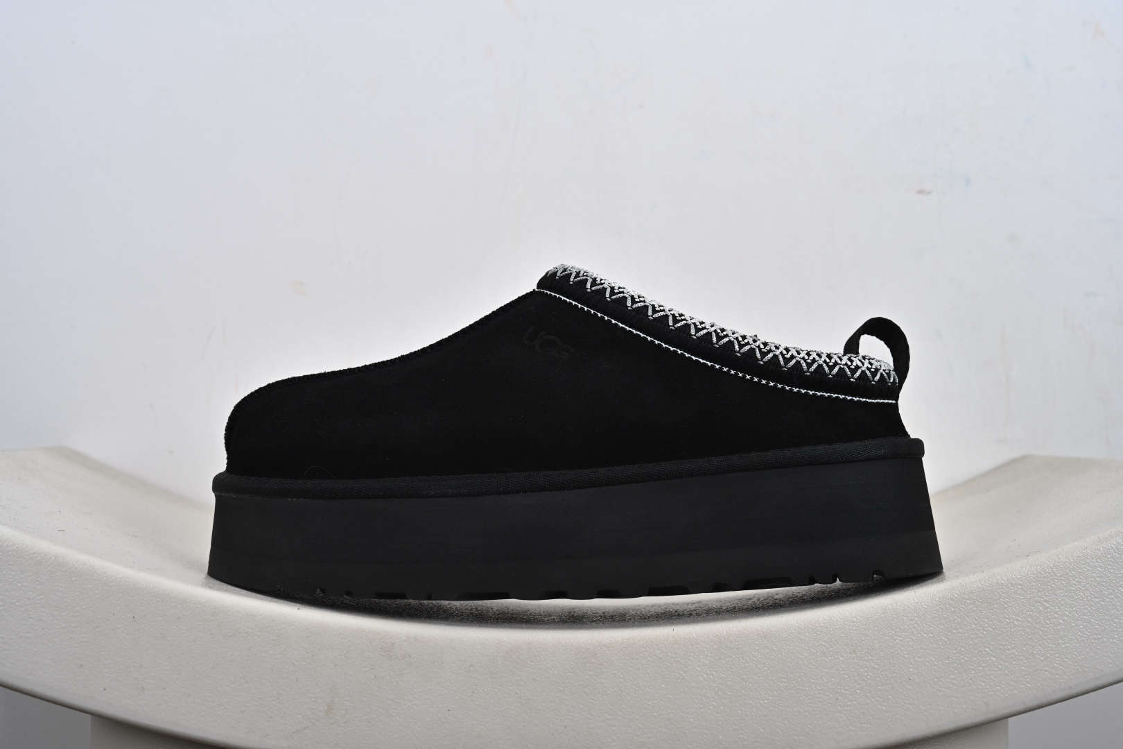 UGG 塔茨系列加厚款 穆勒风包头5CM半拖鞋 羊皮毛一体高品质雪地靴 1122553