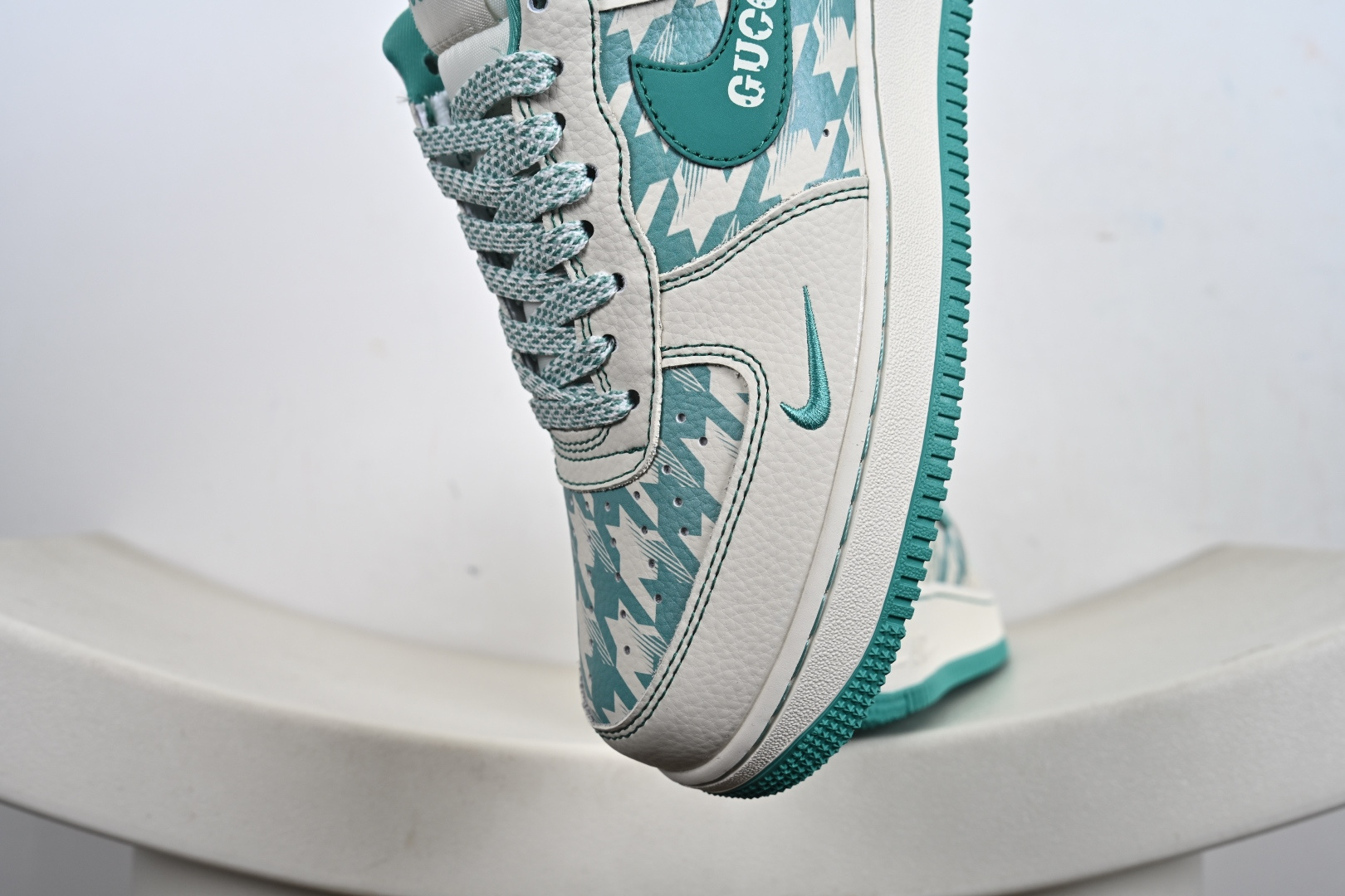 定制版NIke Air Force 1 '07 Low “古驰联名——薄荷绿”空军一号 低帮 运动鞋 XL1979-124