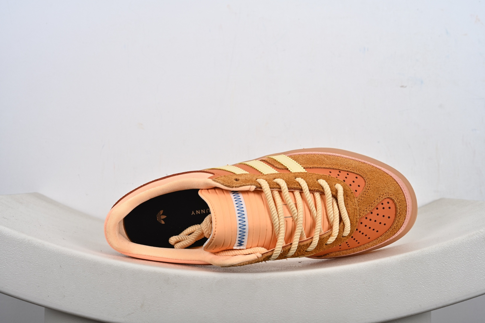 Bad Bunny x adidas originals GAZELLE INDOOR 舒适百搭 耐磨 低帮 板鞋 阿迪达斯轻运动鞋 JS5052 IF9734 JS5049 JS5050