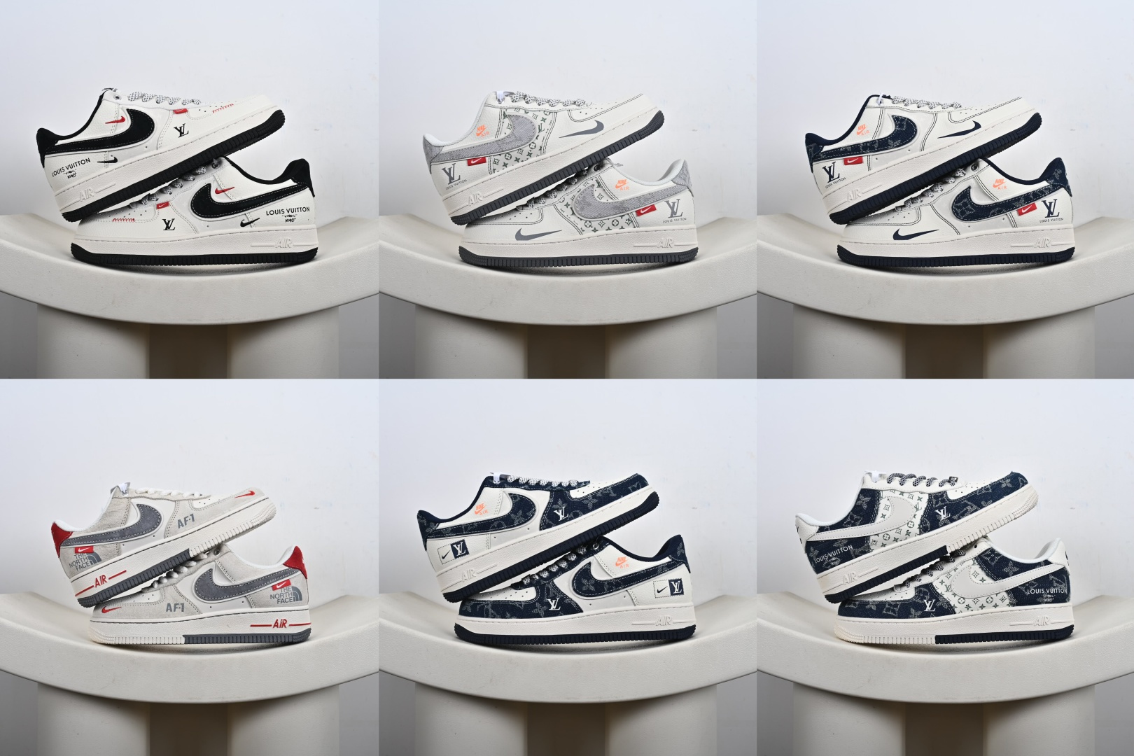 #合集💕
本地💰180支持放店
Nk Air Force 1’07 定制配色 空军一号低帮经典低帮休闲百搭板鞋 YX5066
定制鞋盒 大厂流水作业生产 超高清洁度 皮料切割干净无任何毛边 细节完美 
尺码：36 36.5 37.5 38 38.5 39 40 40.5 41 42 42.5 43 44 44.5 45-C9-E5