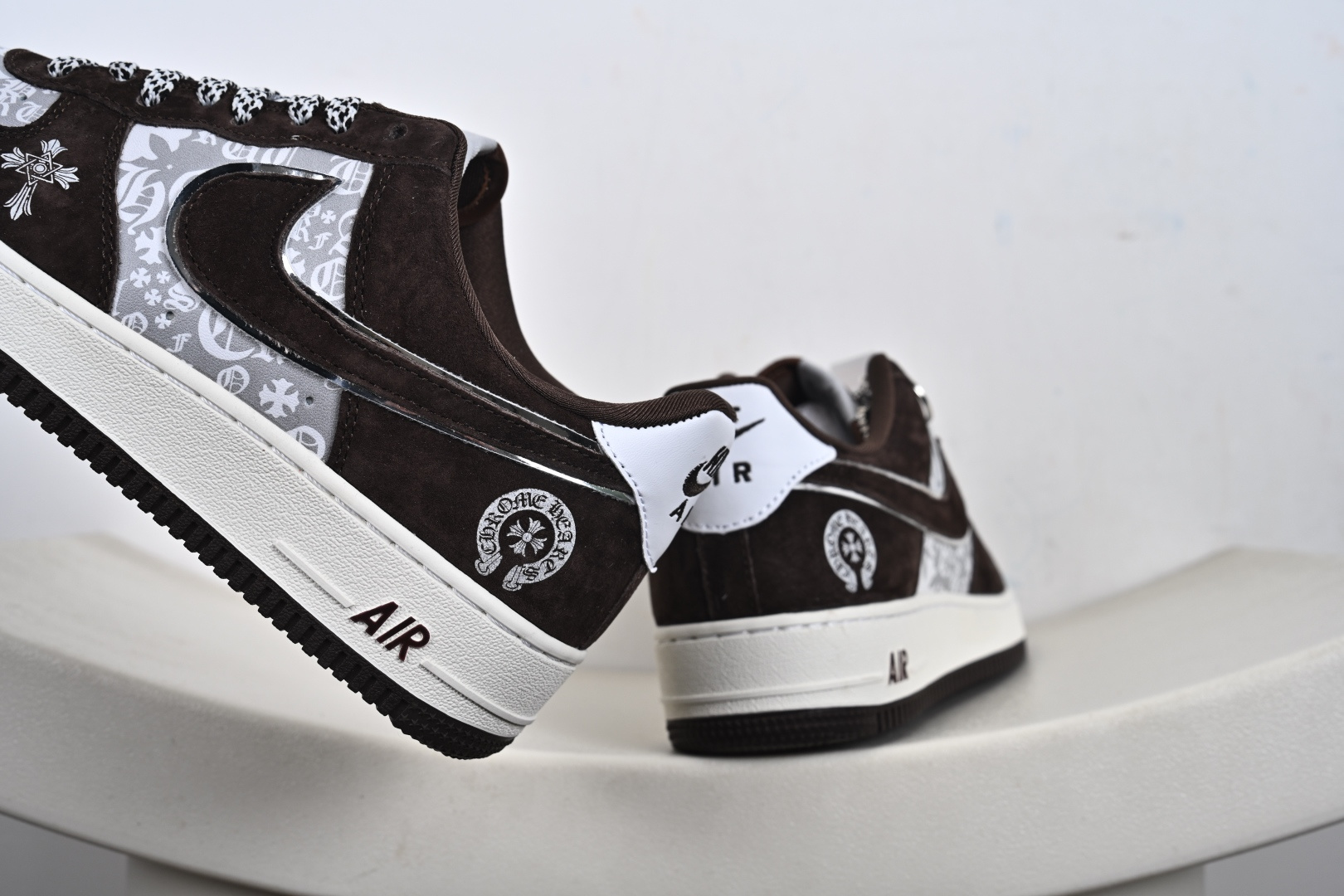 NIke Air Force 1 ‘07 Low “克罗心联名——浅栗翻毛”空军一号 低帮 运动鞋 休闲鞋 SY1388-010