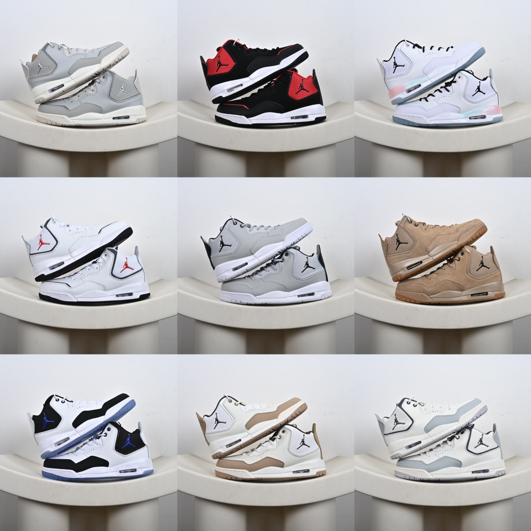 #合集💕 优势放店 Air Jordan Courtside 23 黑白紫 AJ23 乔丹23代 aj23 乔23 黑紫 小藤原浩 乔丹篮球鞋系列 整体采用黑白主色,搭配水晶大底,外加紫色飞人标,AJ3藤原浩辅助,性价比极高呀. 货号:AR1000-006/023/100/104 BQ3262-001 AT0057-200 AR1002-002/003 Jordan Courtside 23 男子运动鞋华丽回归,重现街头,展现优雅的外观与舒适的穿着体验,灵感源自经典的 Air Jordan 33 周年献礼. 1-E7