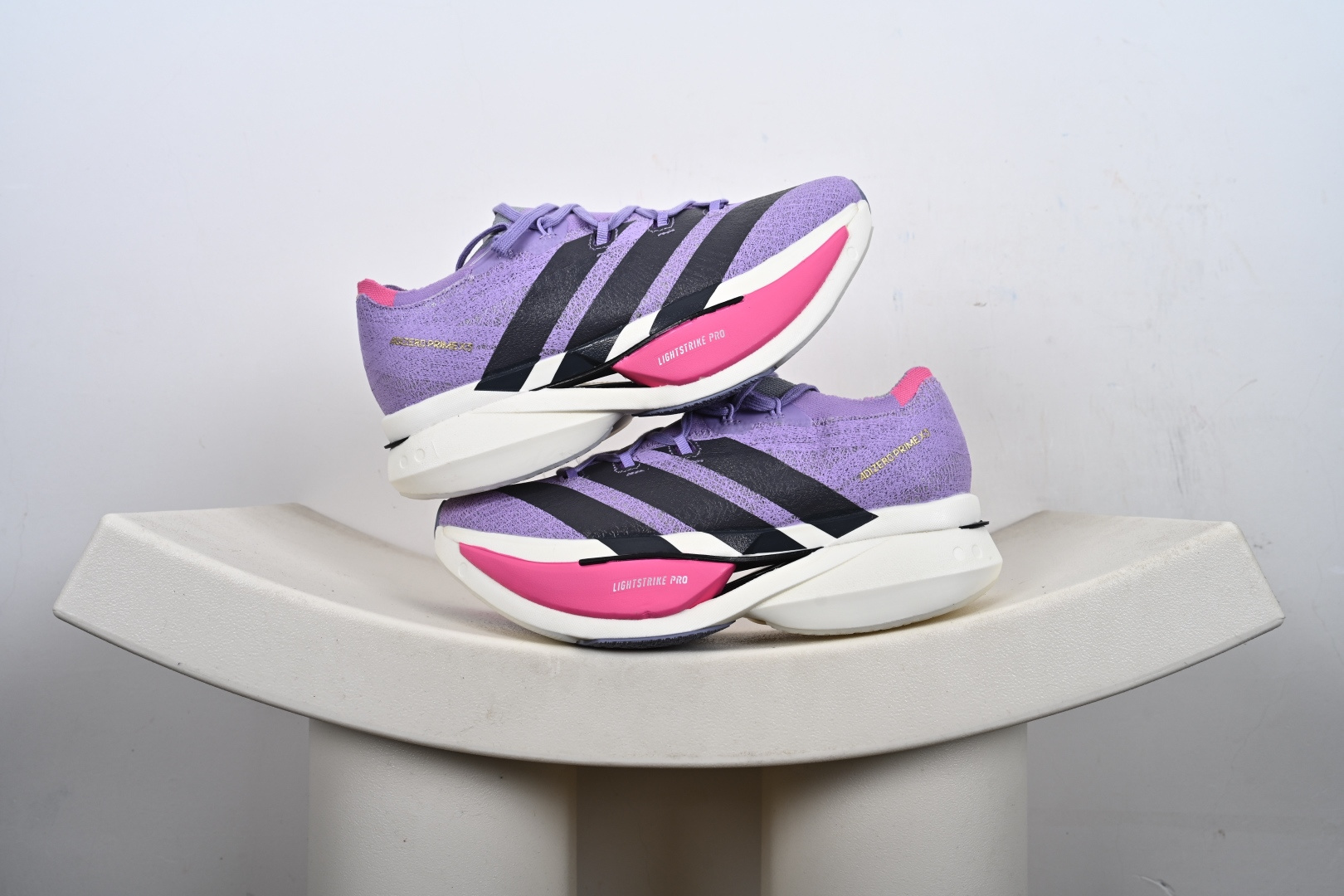 纯原 adidas Adizero Prime X 3.0 Strung 舒适防滑耐磨 低帮 长跑短跑跑步鞋 JR7411