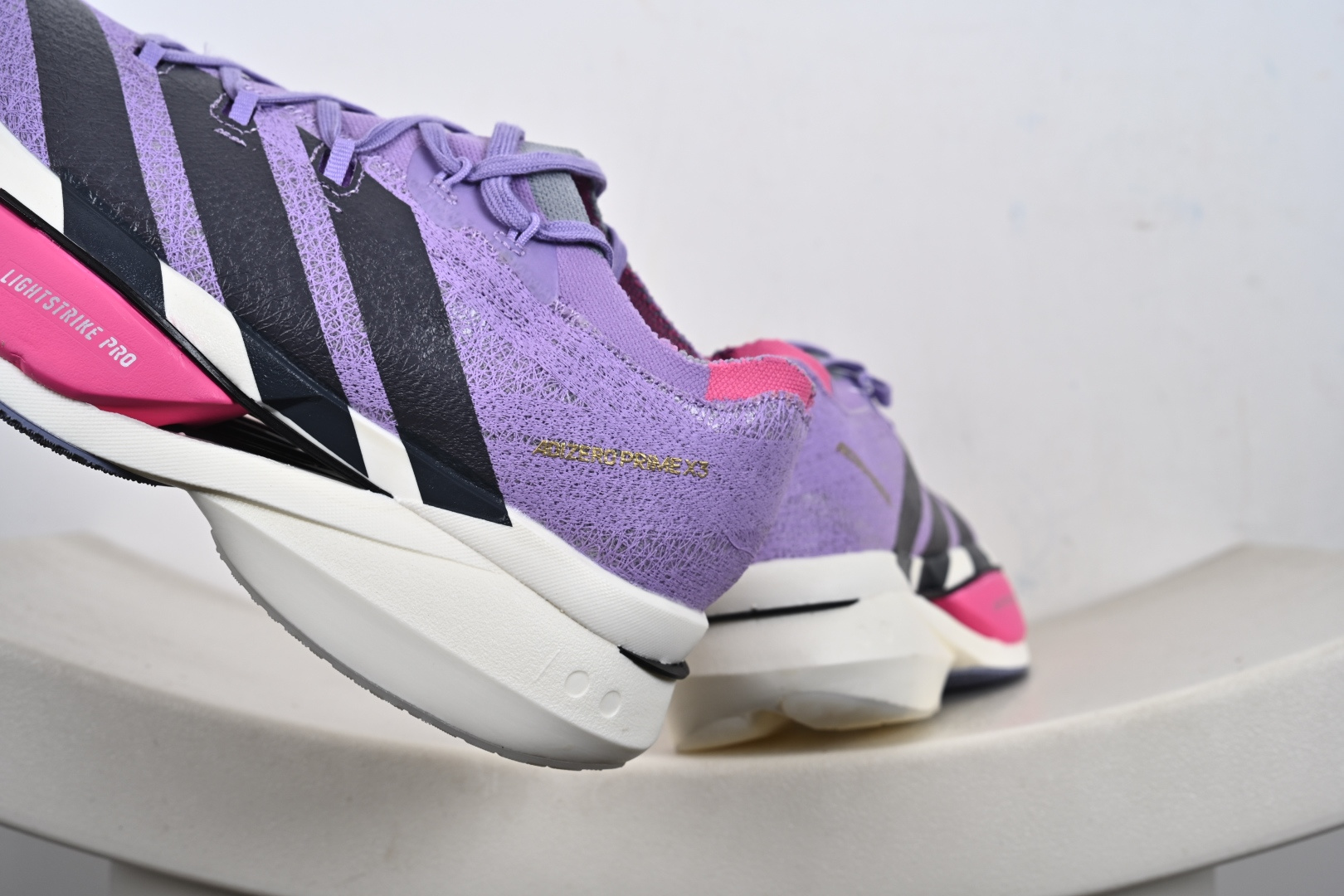 纯原 adidas Adizero Prime X 3.0 Strung 舒适防滑耐磨 低帮 长跑短跑跑步鞋 JR7411