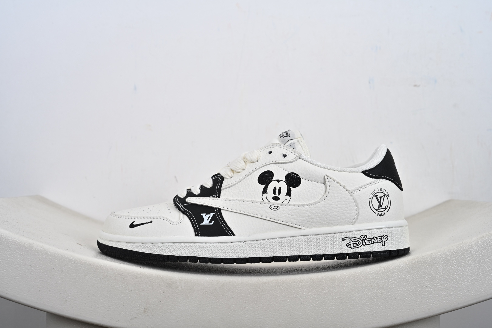 Nike Air Jordan 1 Low 定制配色 LV联名 定制AJ联名-高端定制 低帮复古文化板鞋 DZ2688-003