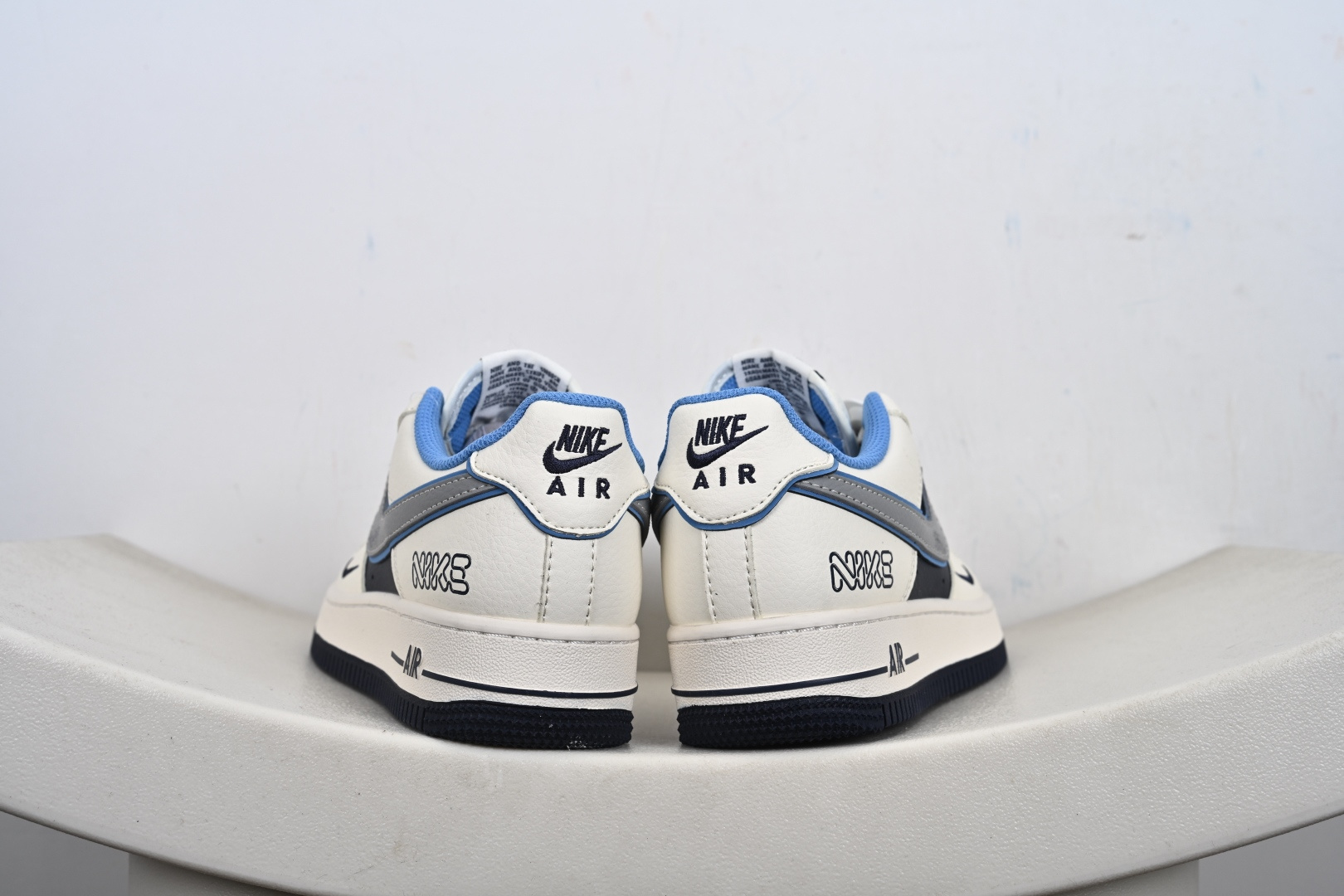 NIke Air Force 1 '07 Low “NIKE蓝-米蓝拼接”空军一号 低帮 运动鞋 JP8028-067 NIke Air Force 1 '07 Low “NIKE蓝-米蓝拼接”空军一号 低帮 运动鞋 JP8028-067