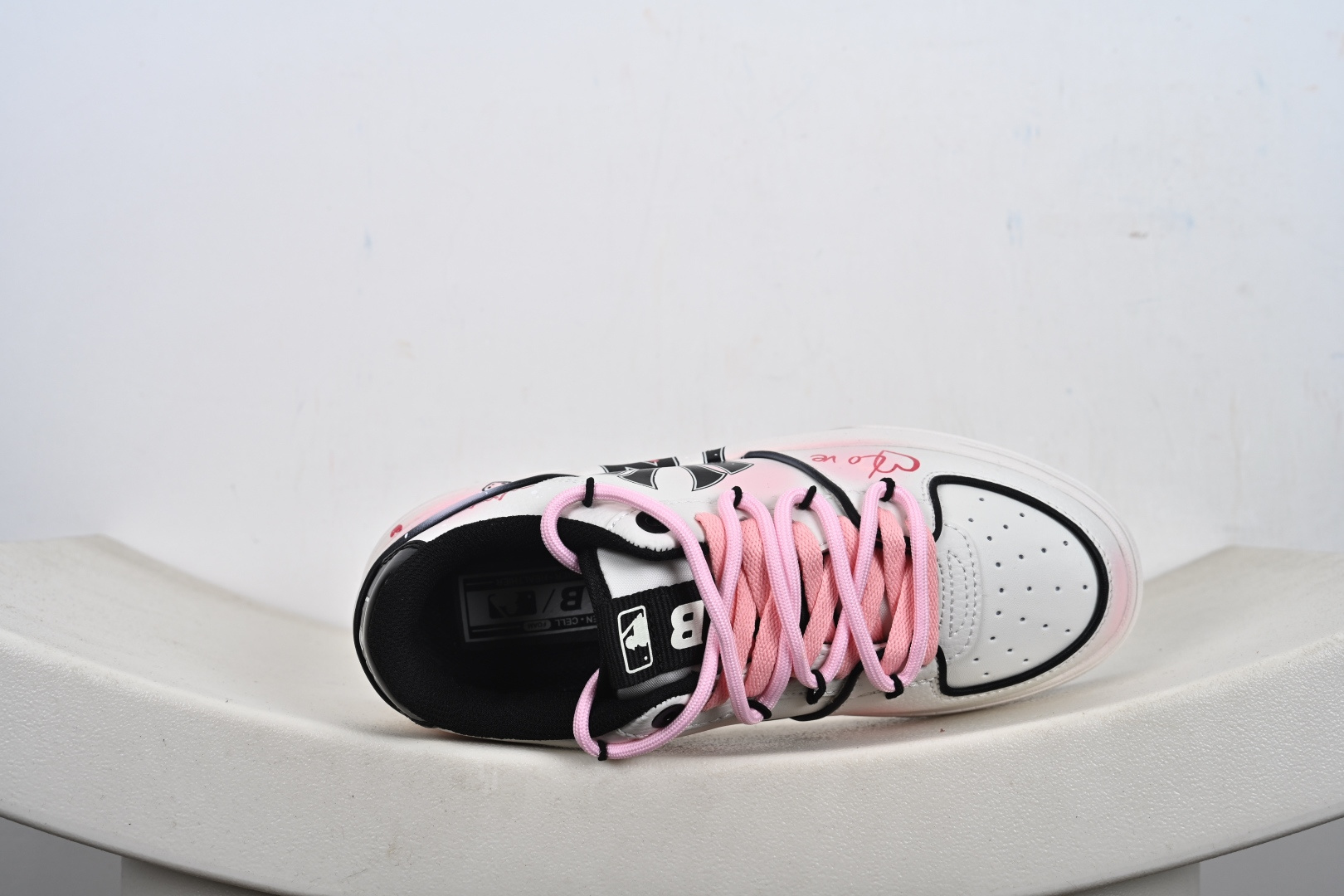 260 MLB CHUNKY LINER 涂鸦定制配色学长鞋系列低帮老爹风轻量增高厚底百搭休闲运动慢跑鞋 3ASXCA12N(C0001)