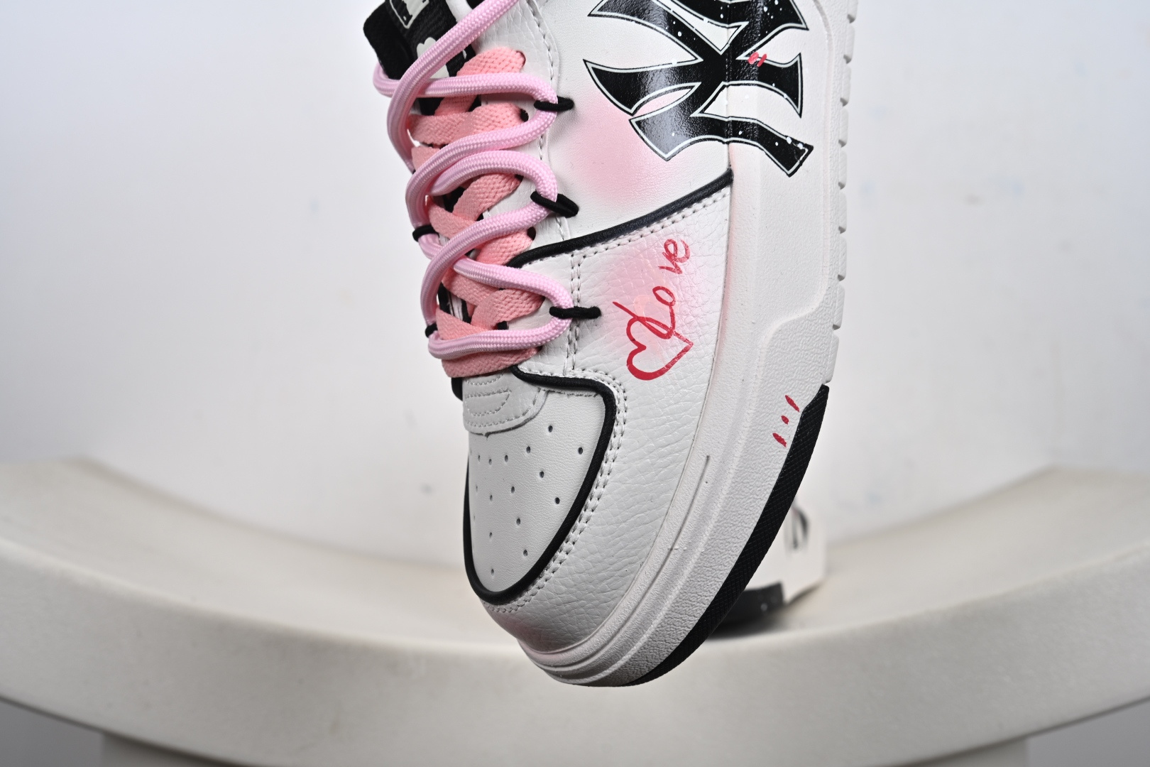 260 MLB CHUNKY LINER 涂鸦定制配色学长鞋系列低帮老爹风轻量增高厚底百搭休闲运动慢跑鞋 3ASXCA12N(C0001)