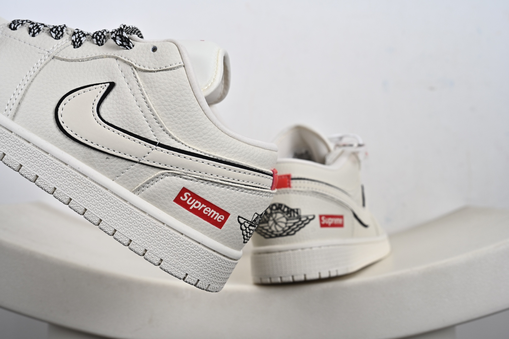 Nike AIR JORDAN 1 LOW 乔1 DIY定制 耐克 低帮文化篮球鞋 QB1988-001