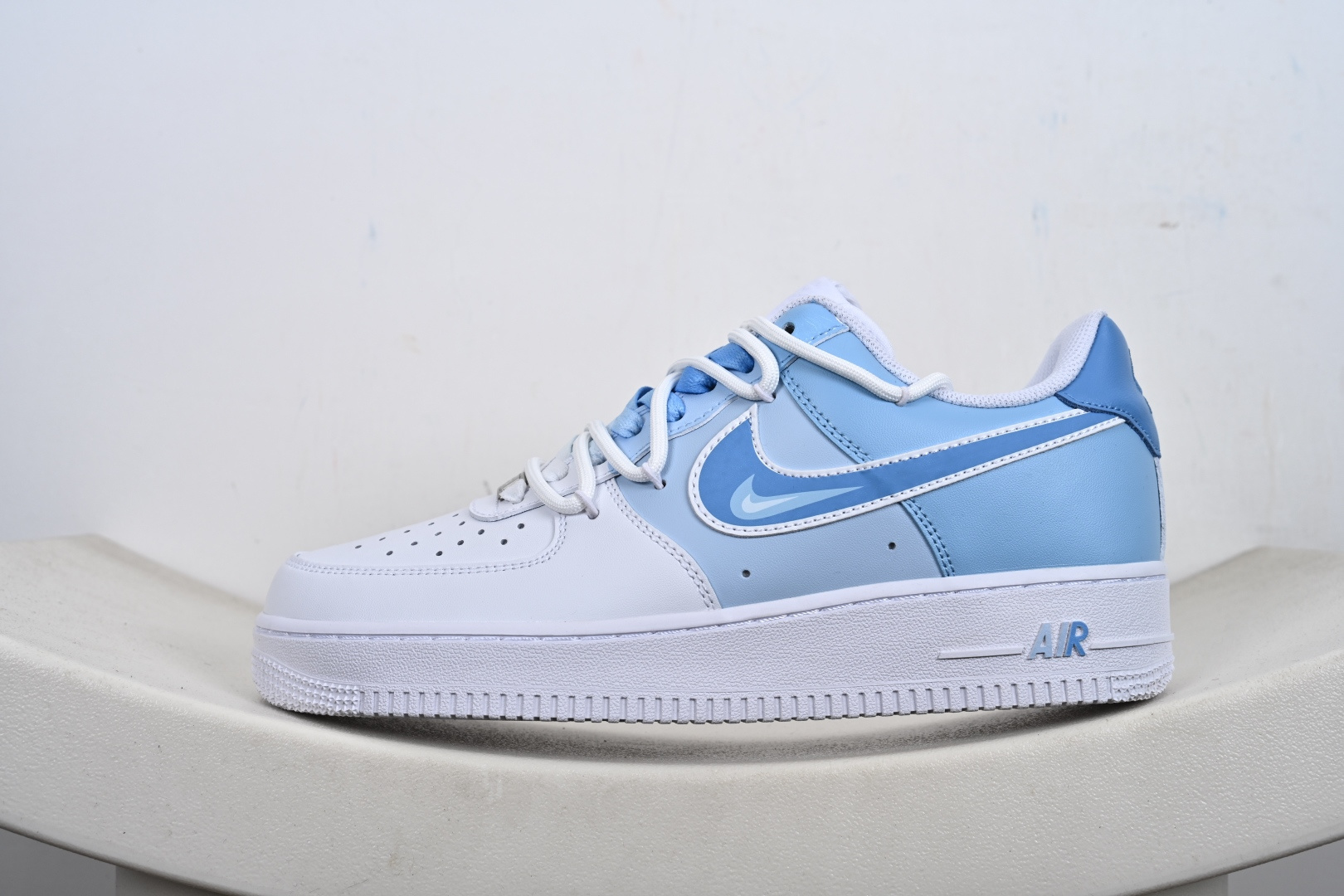 Nike Air Force 1 Low 天蓝白 解构绑带 CD2288-951