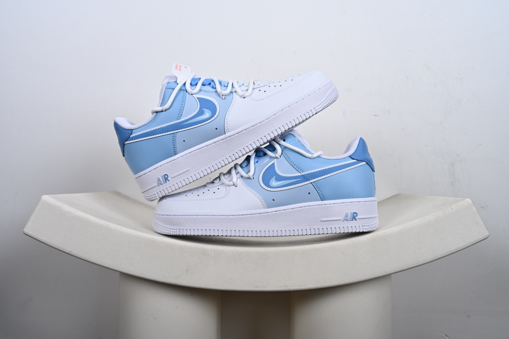Nike Air Force 1 Low 天蓝白 解构绑带 CD2288-951