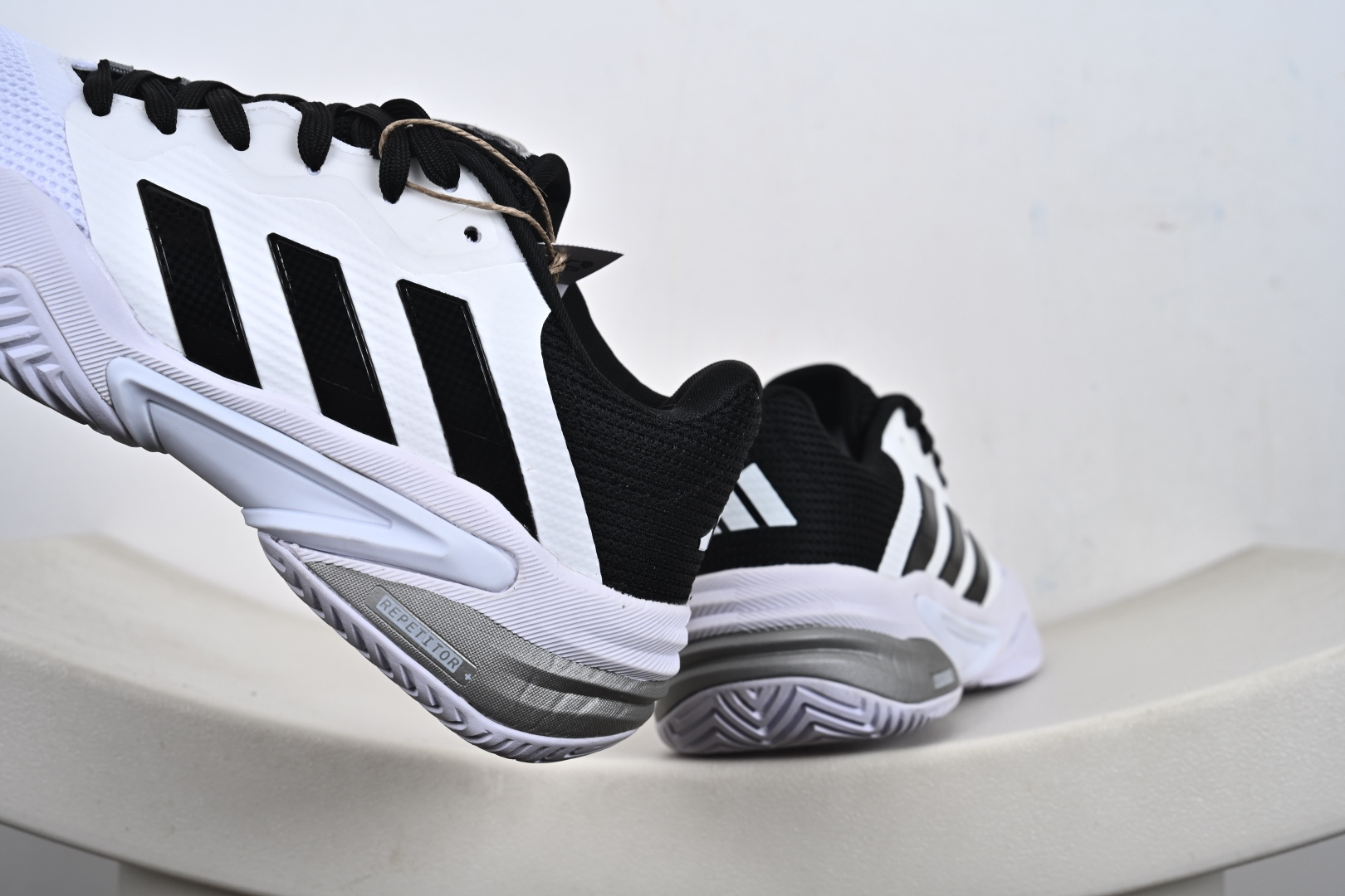 Adidas Barricade 13 M Leather 大满贯13代系列低帮网球老爹风复古缓震休闲运动慢跑鞋 IF0465