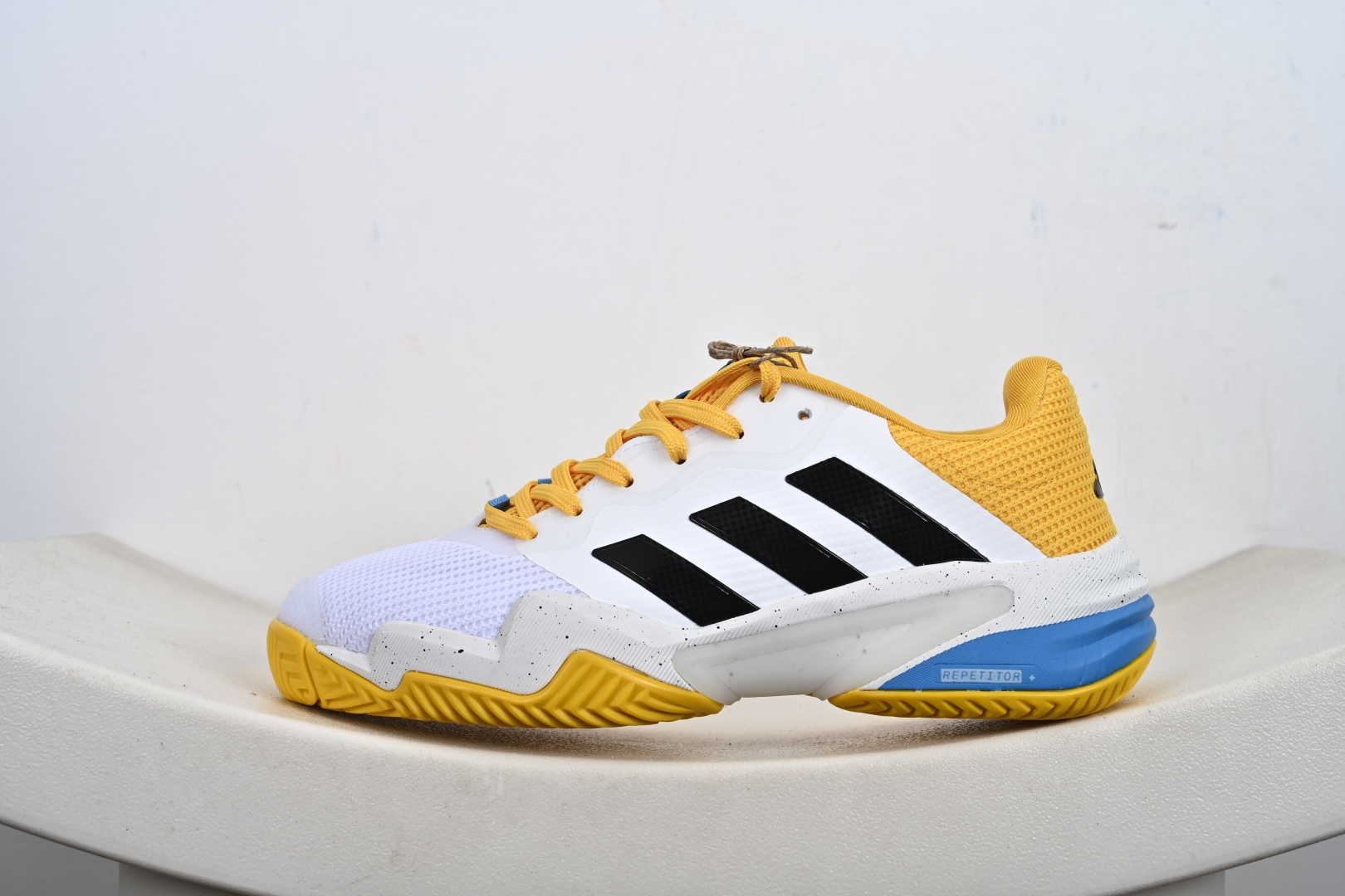 Adidas Barricade 13 M Leather 大满贯13代系列低帮网球老爹风复古缓震休闲运动慢跑鞋 IF0465 IF0410