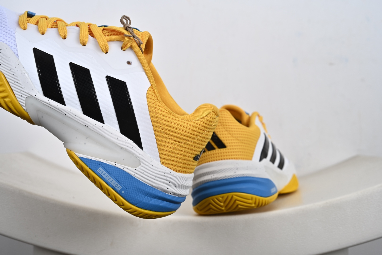 Adidas Barricade 13 M Leather 大满贯13代系列低帮网球老爹风复古缓震休闲运动慢跑鞋 IF0465 IF0410