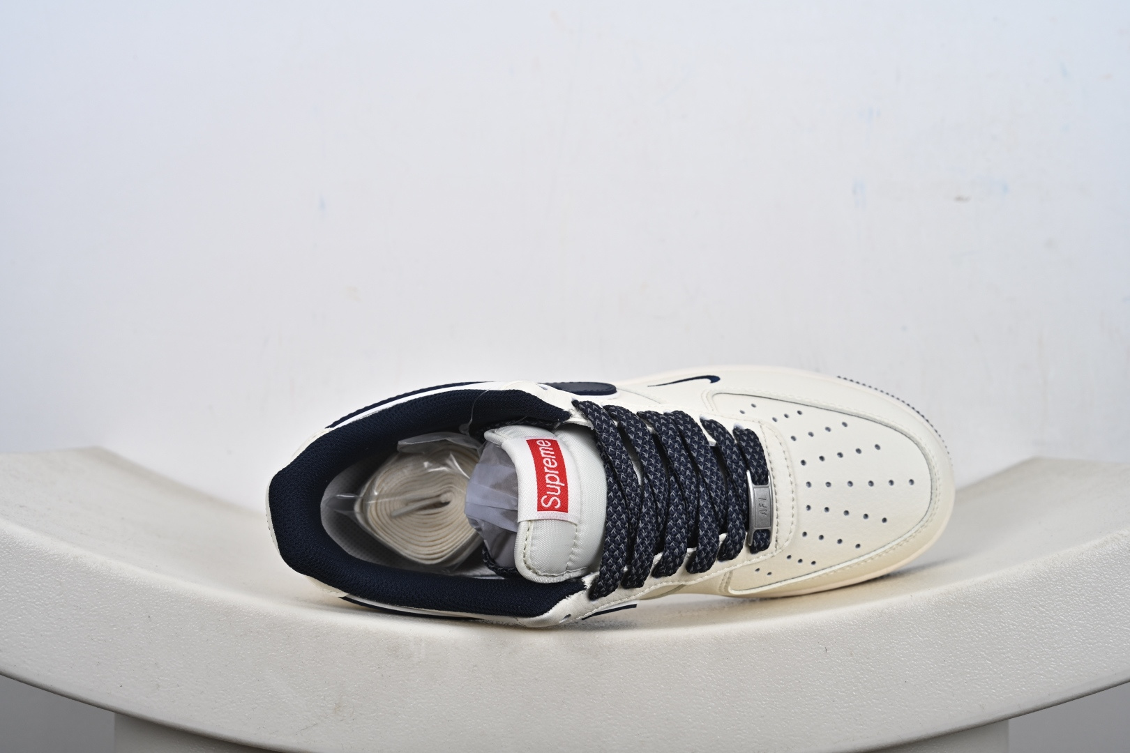 240 定制版NIke Air Force 1 '07 Low “Supreme-午夜蓝”空军一号 低帮 运动鞋 休闲鞋 JP8028-061