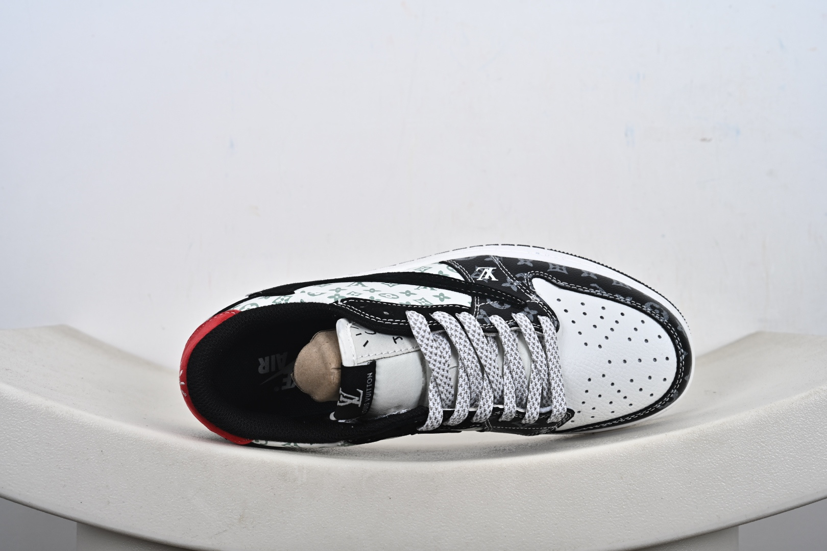 260 定制版Air Jordan 1 Low AJ1 乔1 LV联名款 高端定制 低帮复古篮球鞋 DZ5899-036