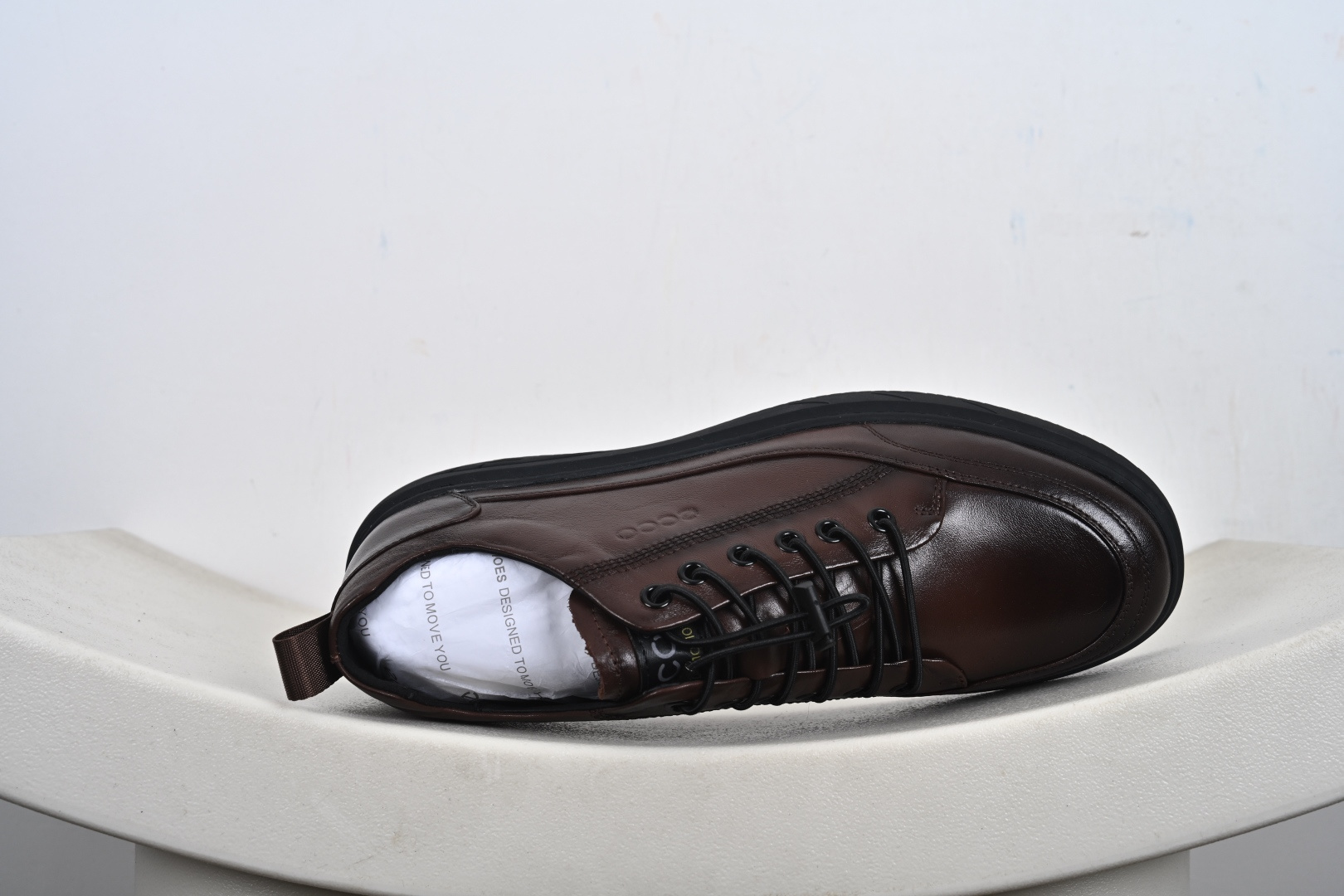 300 广东纯原版本Ecco 爱步 正装休闲系列男士套脚鞋 583208-01001