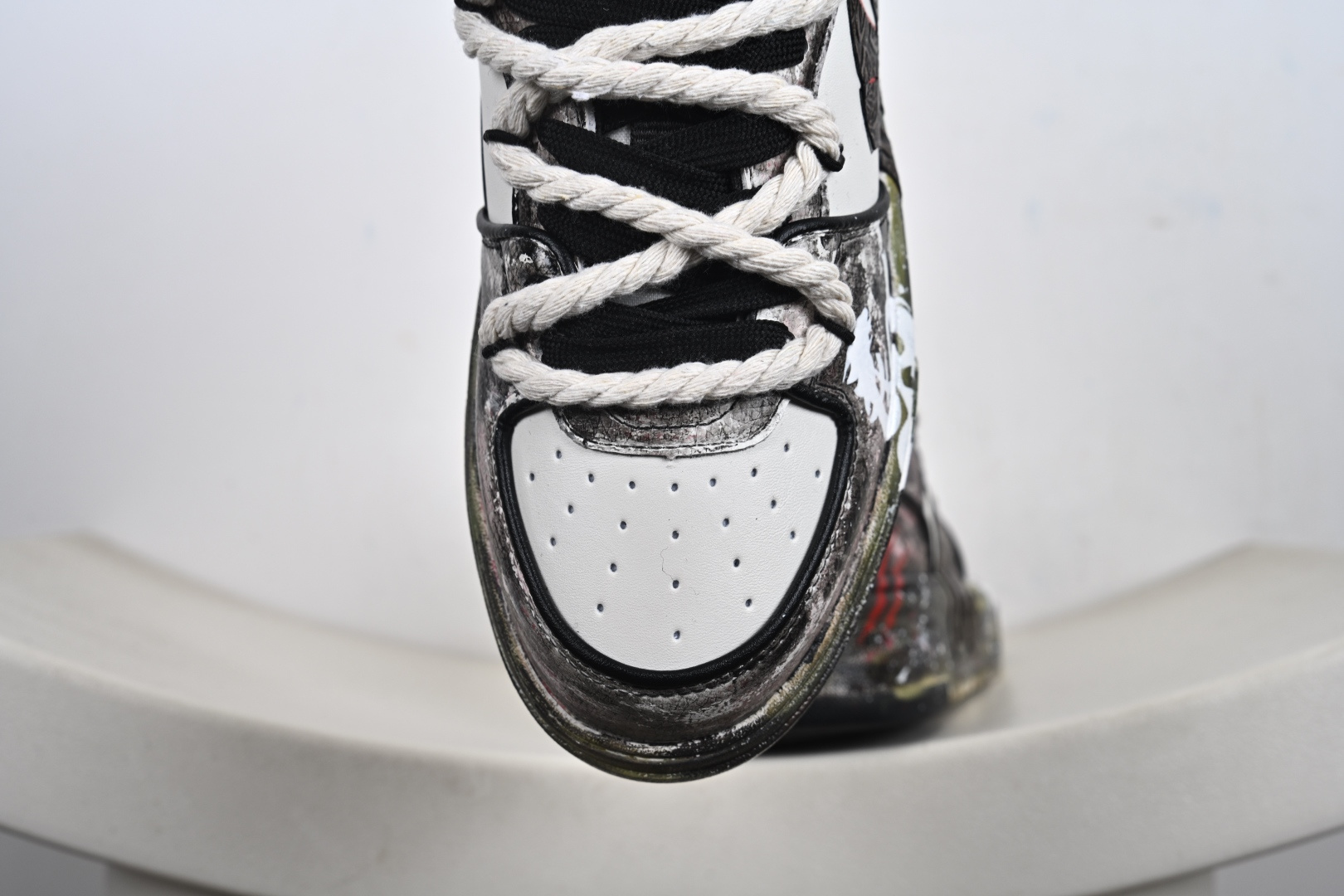 280 MLB Chunky Liner New York Yankees 绑带做旧 定制配色学长鞋系列低帮老爹风轻量增高厚底百搭休闲运动慢跑鞋 3ASXCA12N(C0001)