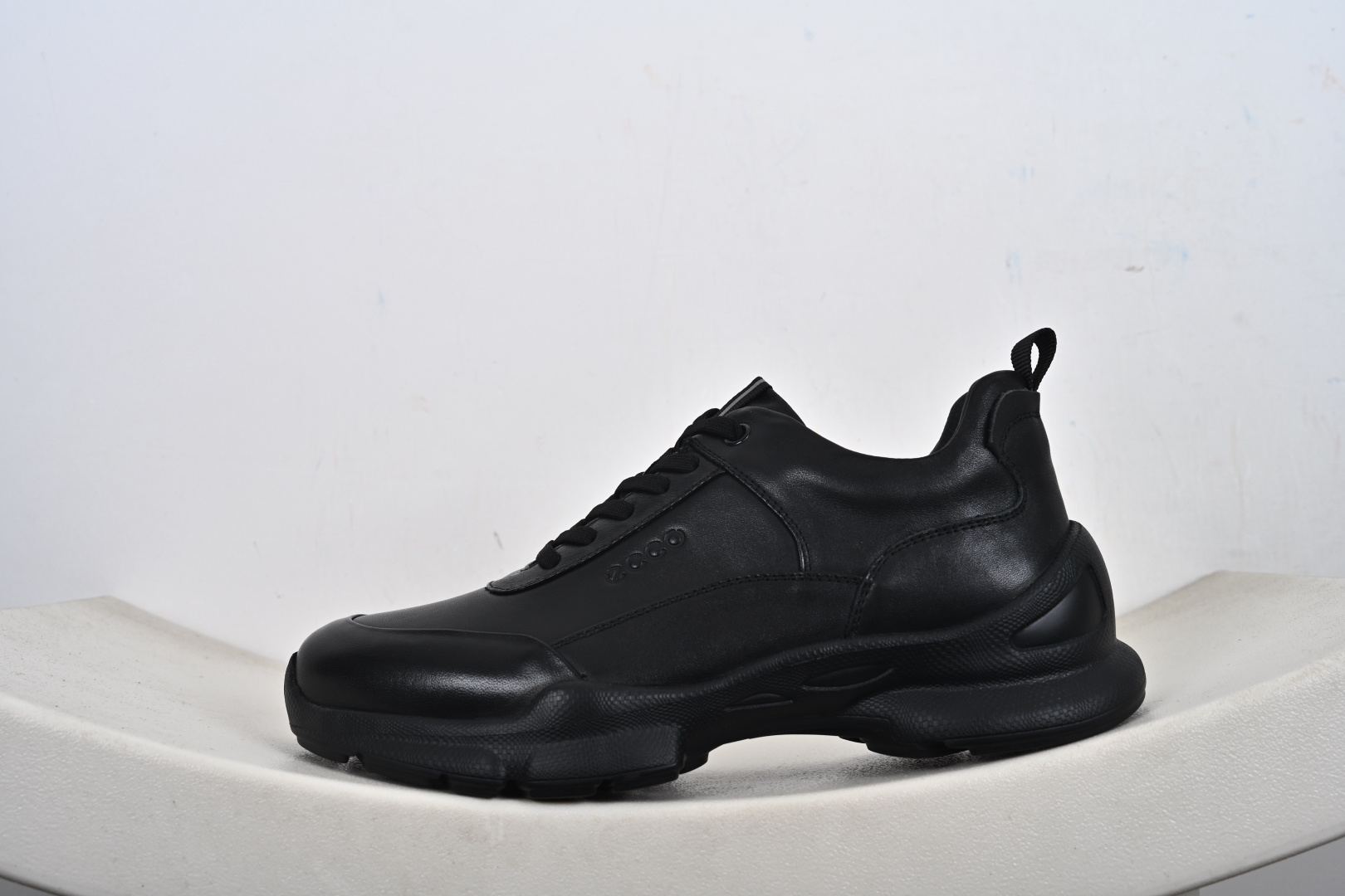 广东纯原版本Ecco 爱步 正装休闲系列男士套脚鞋 882517-010