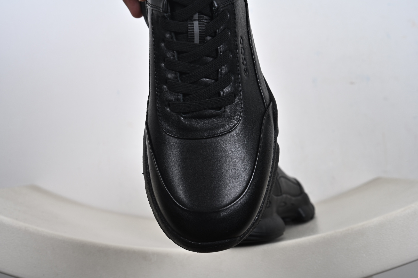 广东纯原版本Ecco 爱步 正装休闲系列男士套脚鞋 882517-010