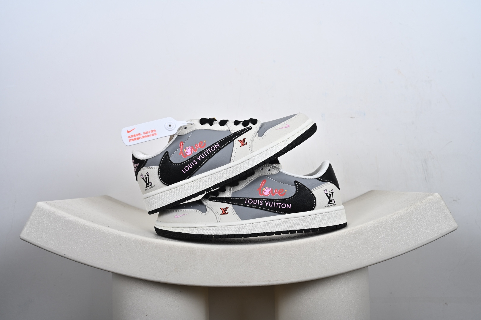 Air Jordan 1 Low AJ1 乔1 高端定制 低帮复古篮球鞋 DZ2688-005