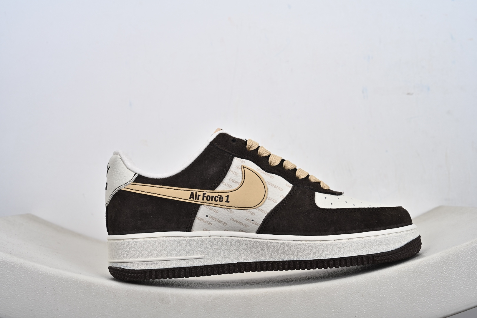 Nike Air Force 1'07 Low 联名 棕白金 空军一号低帮休闲板鞋 KD1688-001
