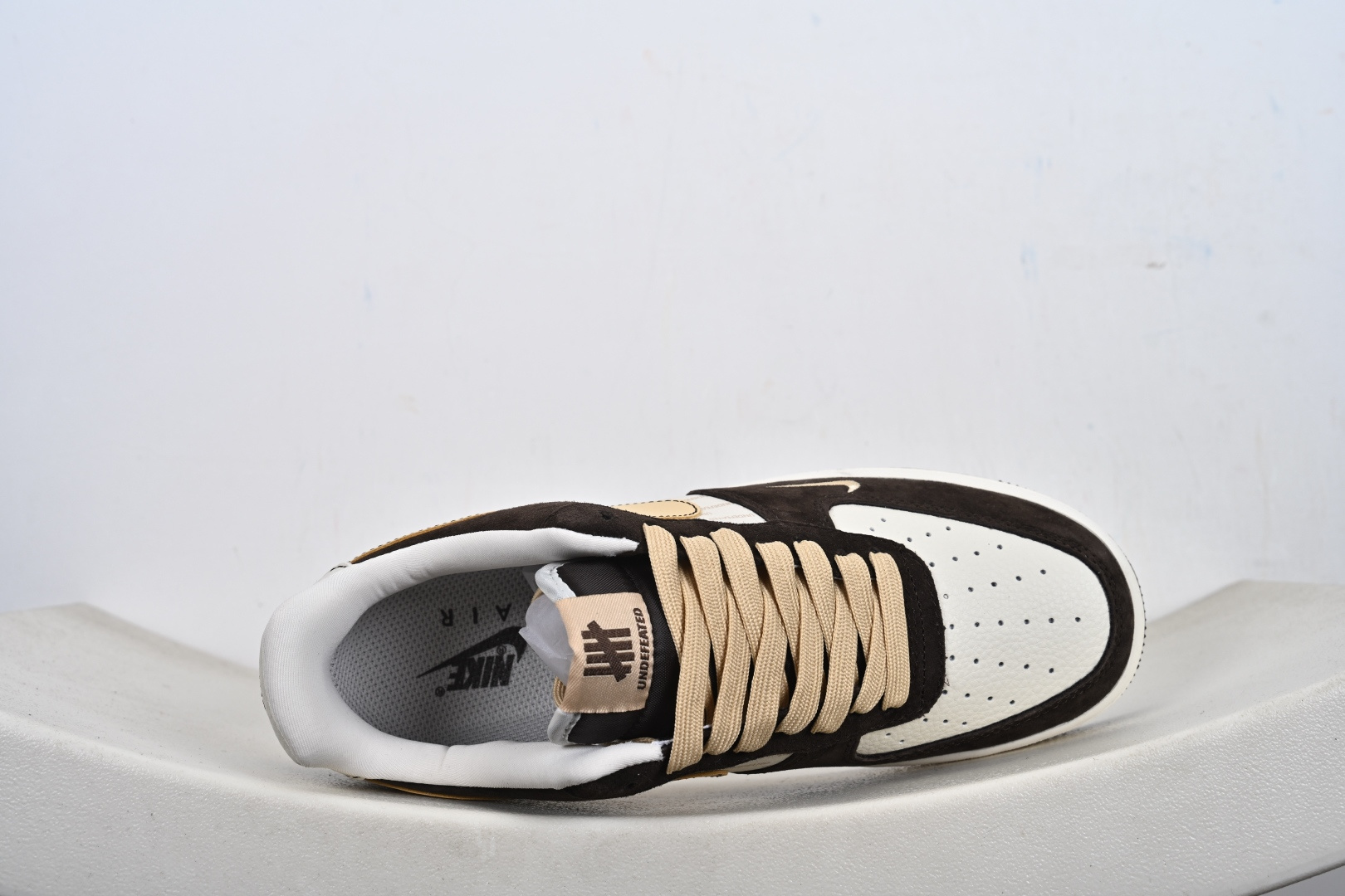 Nike Air Force 1'07 Low 联名 棕白金 空军一号低帮休闲板鞋 KD1688-001