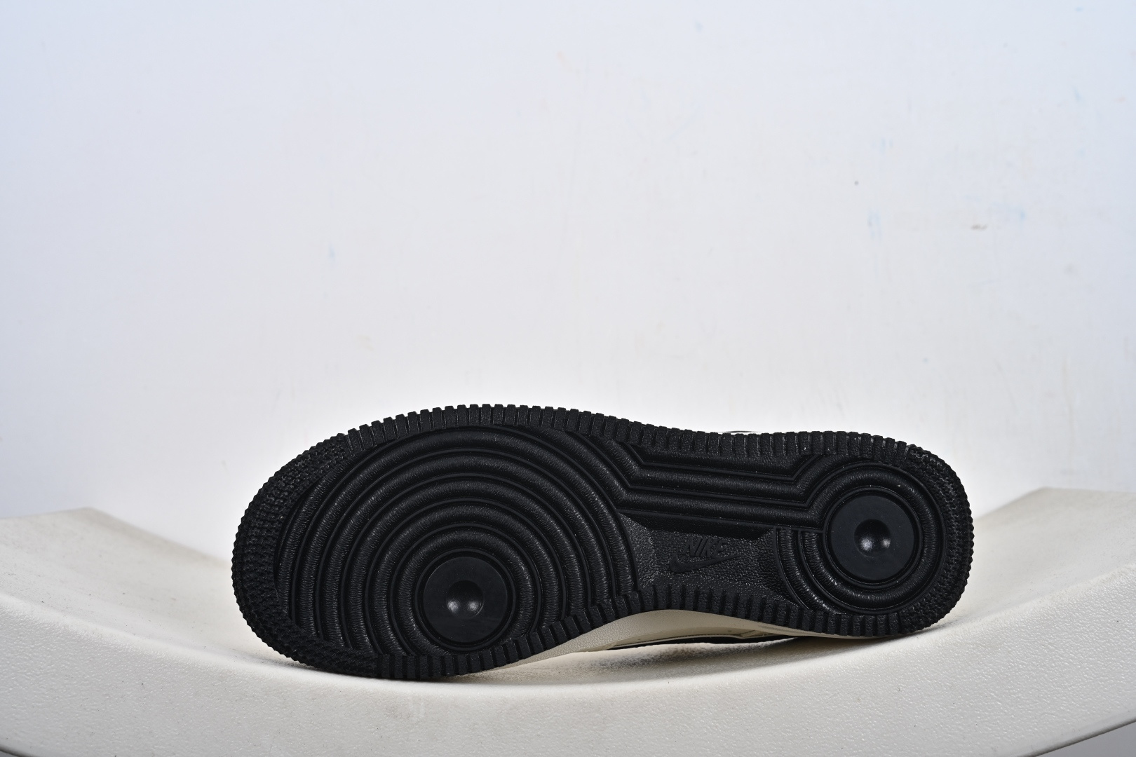 定制版Nike Air Force 1'07 Low 联名 车线米黑勾 空军一号低帮休闲板鞋 LD1999-001