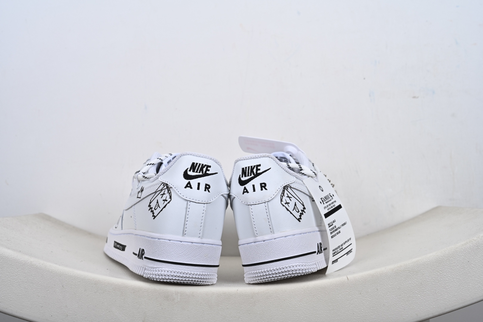 Nike Air Force 1 Low 07 白黑涂鸦 CZ8699-578