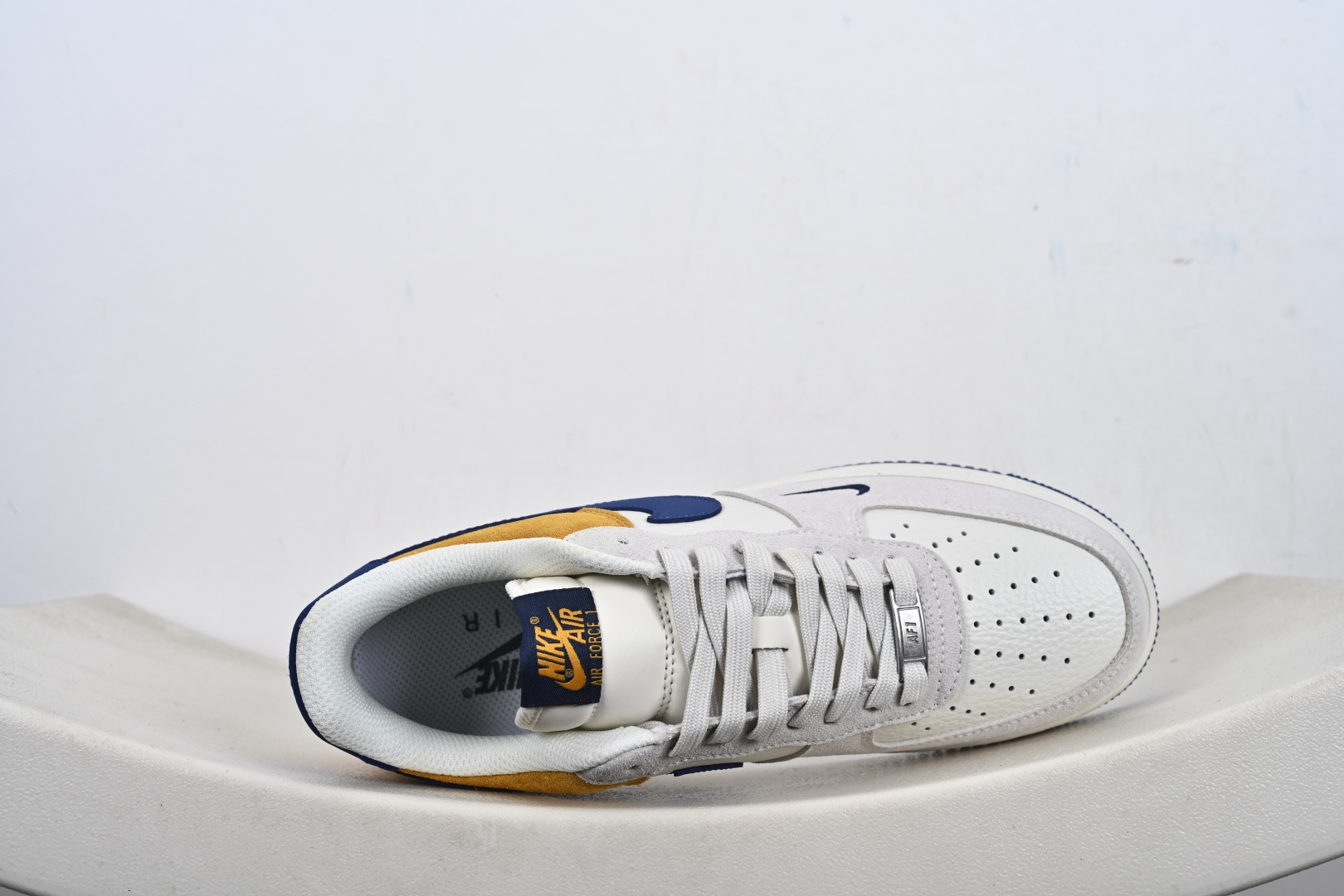 Nike Air Force 1'07 Low 白灰棕蓝拼接 空军一号低帮休闲板鞋 HF2794-100 Nike Air Force 1'07 Low 白灰棕蓝拼接 空军一号低帮休闲板鞋 HF2794-100