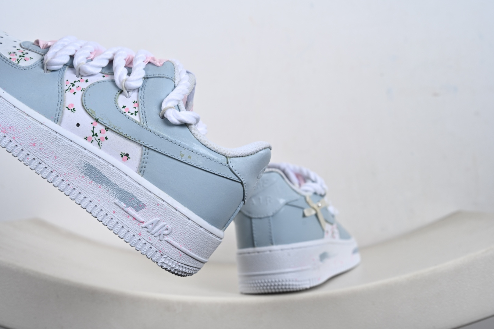 Nike Air Force 1 Low 浅樱雾语 解构绑带 DH2920-121