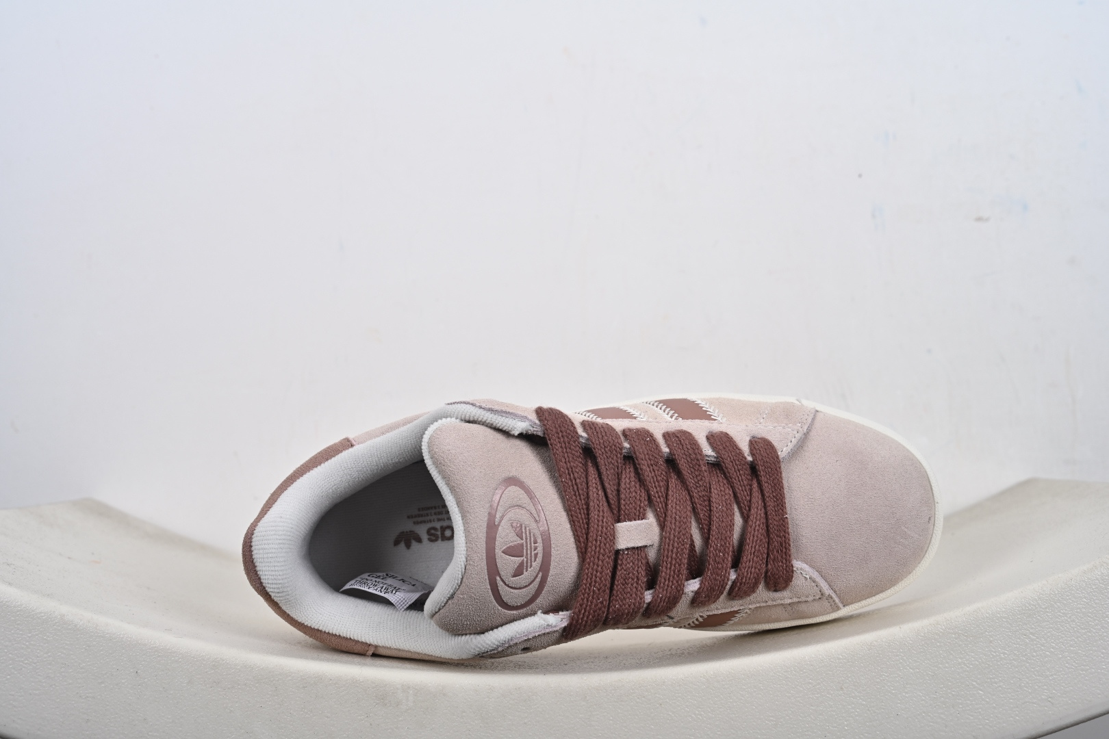 Adidas CAMPUS OOs W 阿迪达斯学院系列 面包风经典复古低帮百搭休闲运动板鞋 JQ5804