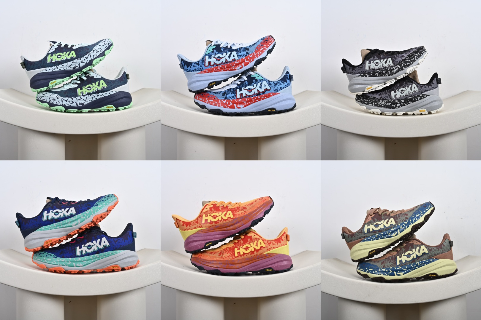 #合集💕
本地💰170支持放店
HOKA ONE ONE M Speedgoat 6 低帮专业越野跑步鞋  货号： 1147811/SLTG、SRBT、GKS、VYM、1147791/DRPL、MPLC、
尺码：36-46（半）-S5-E4